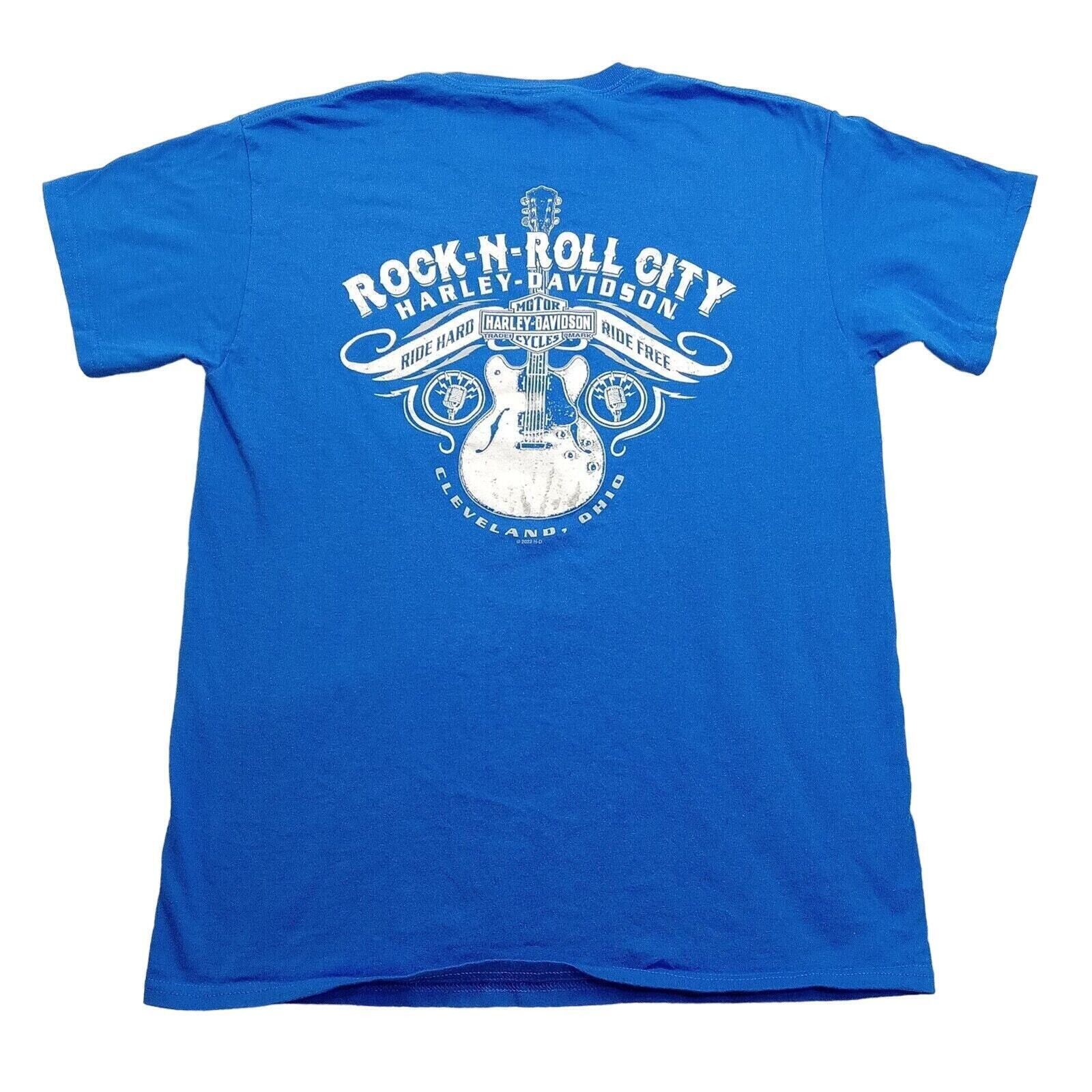 Harley Davidson Harley Davidson Rock N Roll City T-Shirt S Ride Hard Free Size US S / EU 44-46 / 1 - 1 Thumbnail
