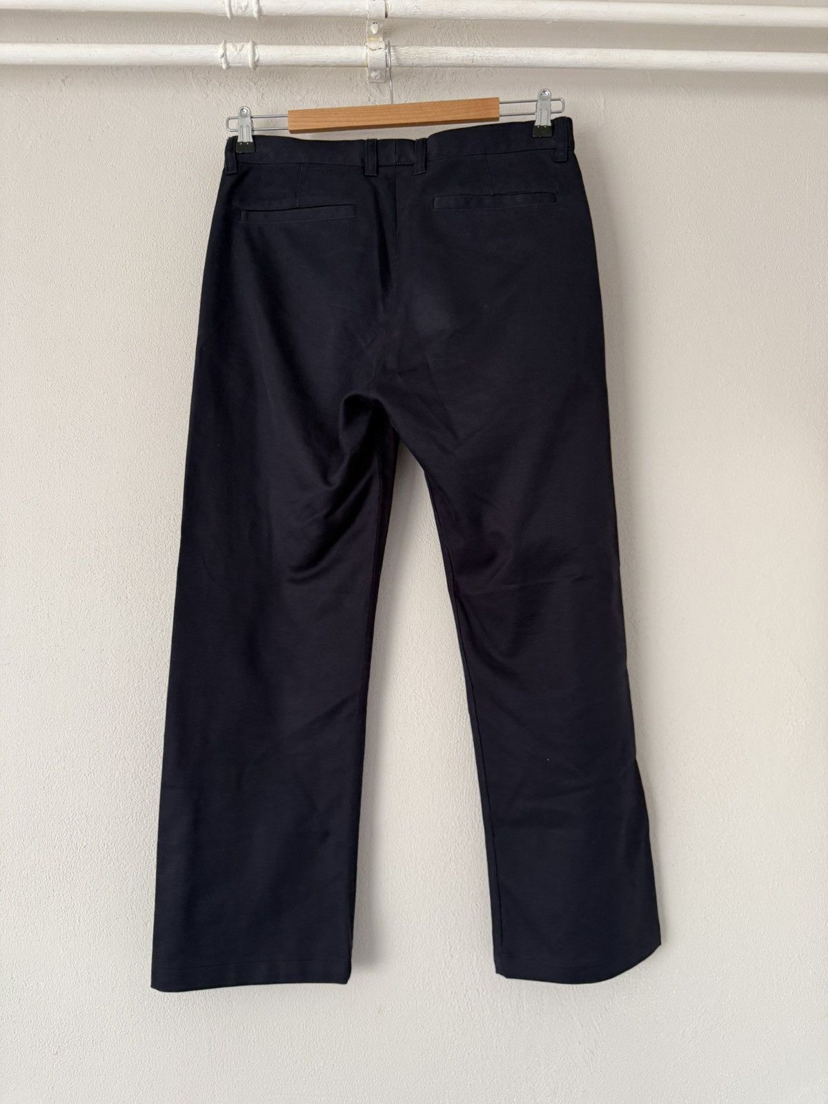 Dries Van Noten Navy Cotton Trousers Size US 30 / EU 46 - 7 Thumbnail