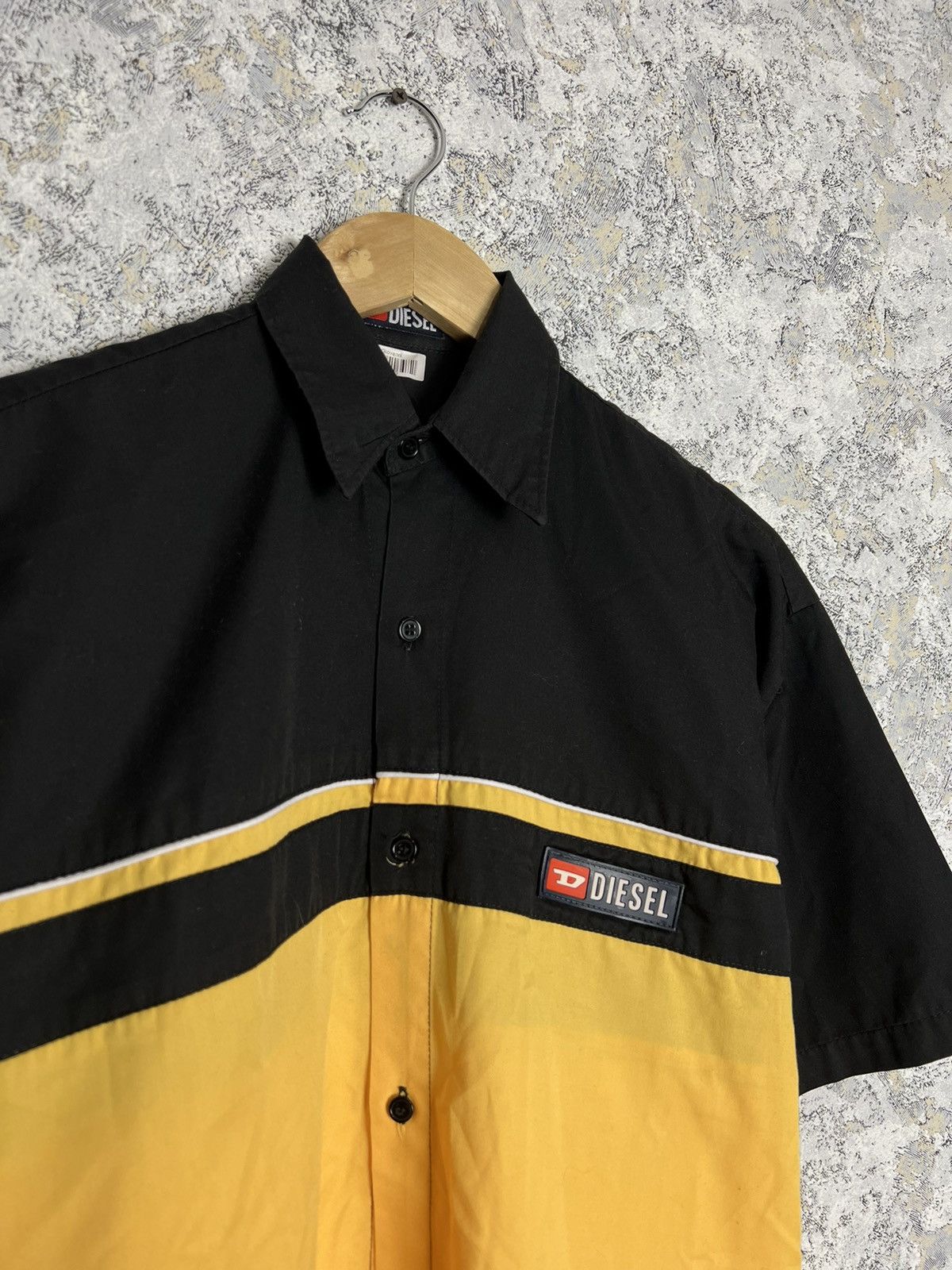 Diesel Diesel Vintage Button Up Shirt Shortsleeve Work Style Size US M / EU 48-50 / 2 - 3 Thumbnail