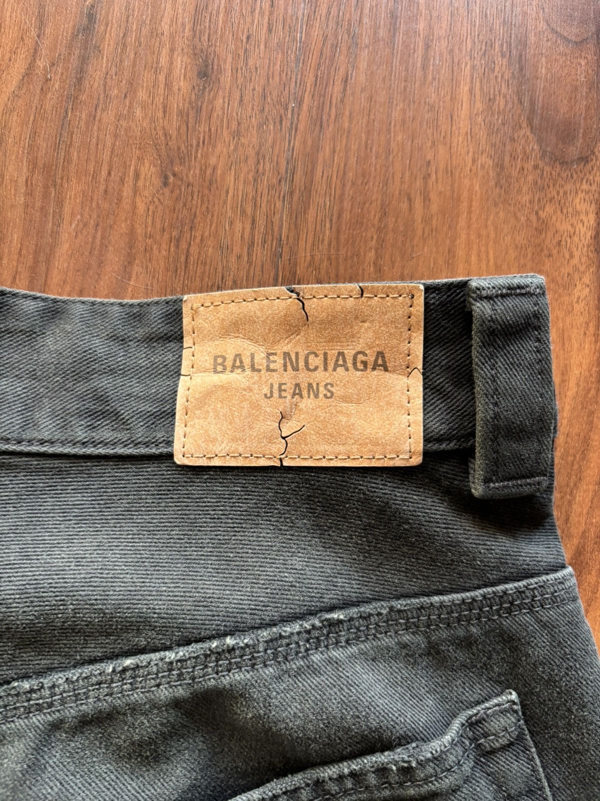 Balenciaga BALENCIAGA RIPPED OFF BAGGY PANTS Size US 33 - 4 Thumbnail