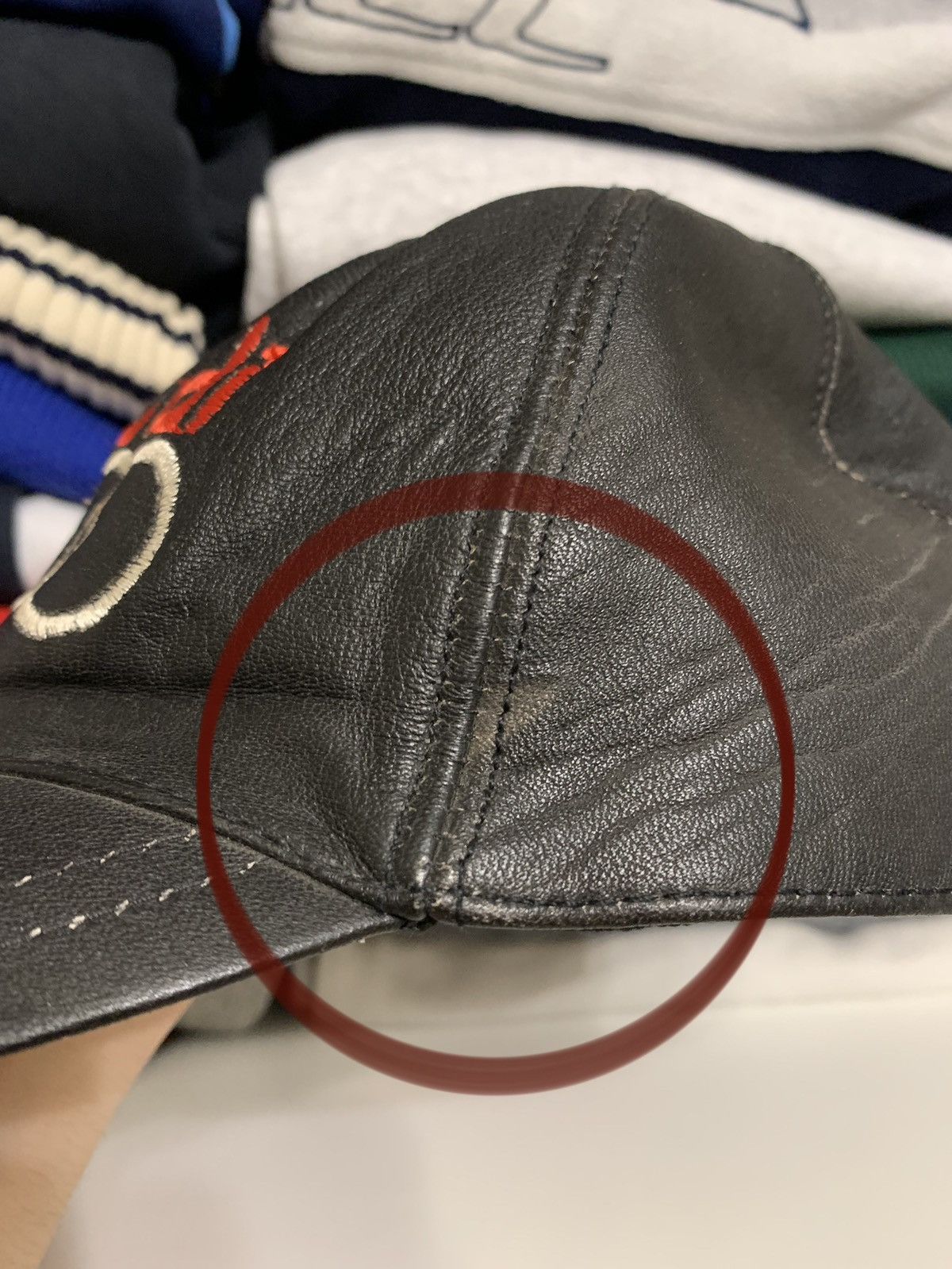 Audi Vintage Audi Leather Racing Cap Size ONE SIZE - 16 Thumbnail