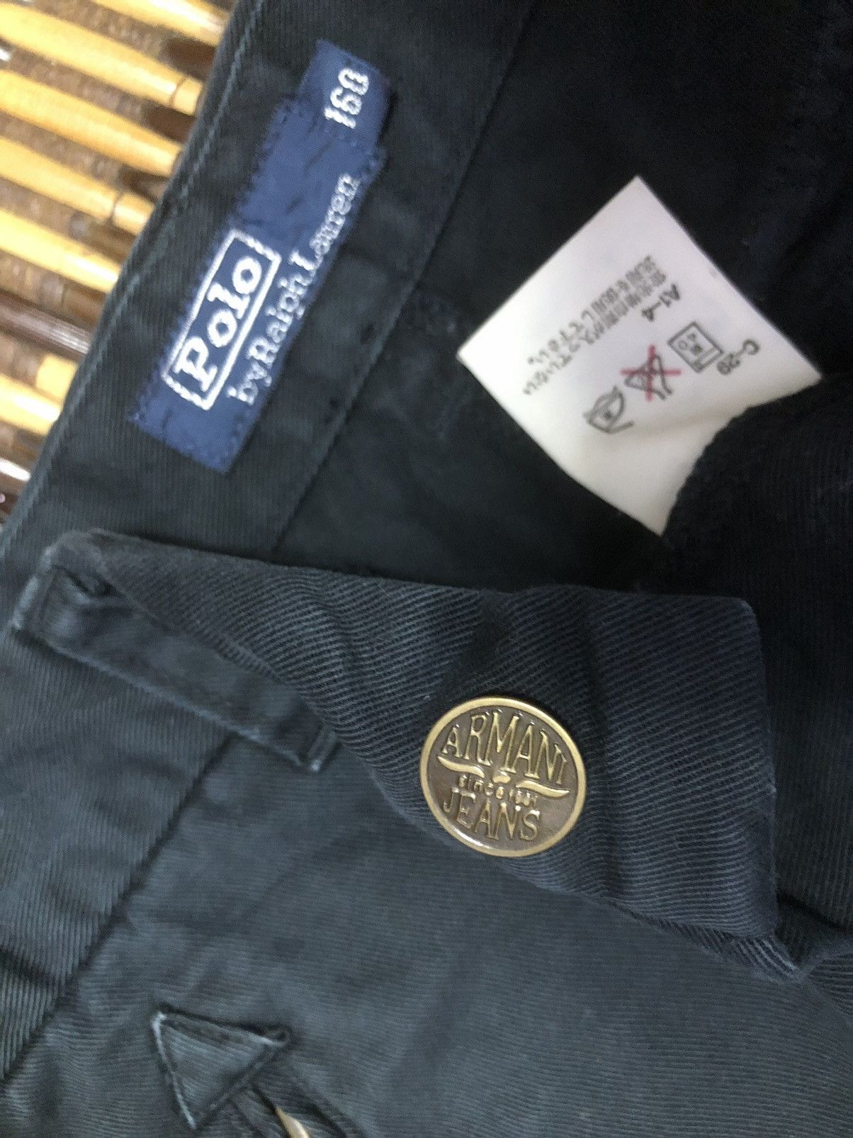 Polo By Ralph Lauren x Armani Jeans Cargo Pants
