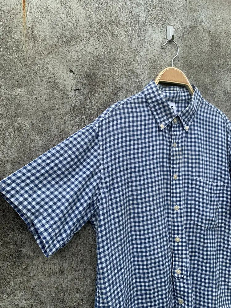 Margaret Howell MHL Gingham checkered button down shirt Size US M / EU 48-50 / 2 - 2 Thumbnail