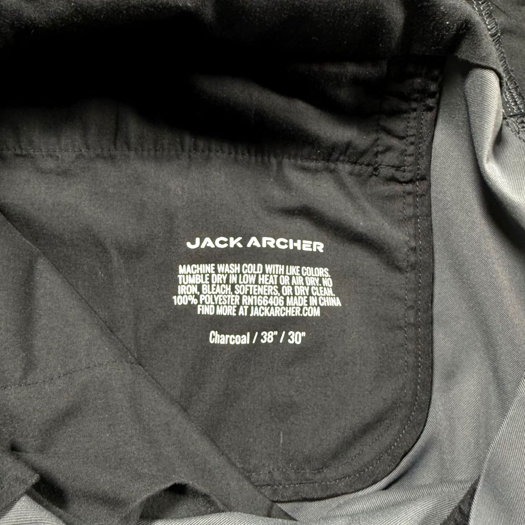Vintage Jack Archer Jetsetter Pants Charcoal Tech Chino 38 Regular Boys? Mens? No, Mens. Size US 38 / EU 54 - 3 Thumbnail