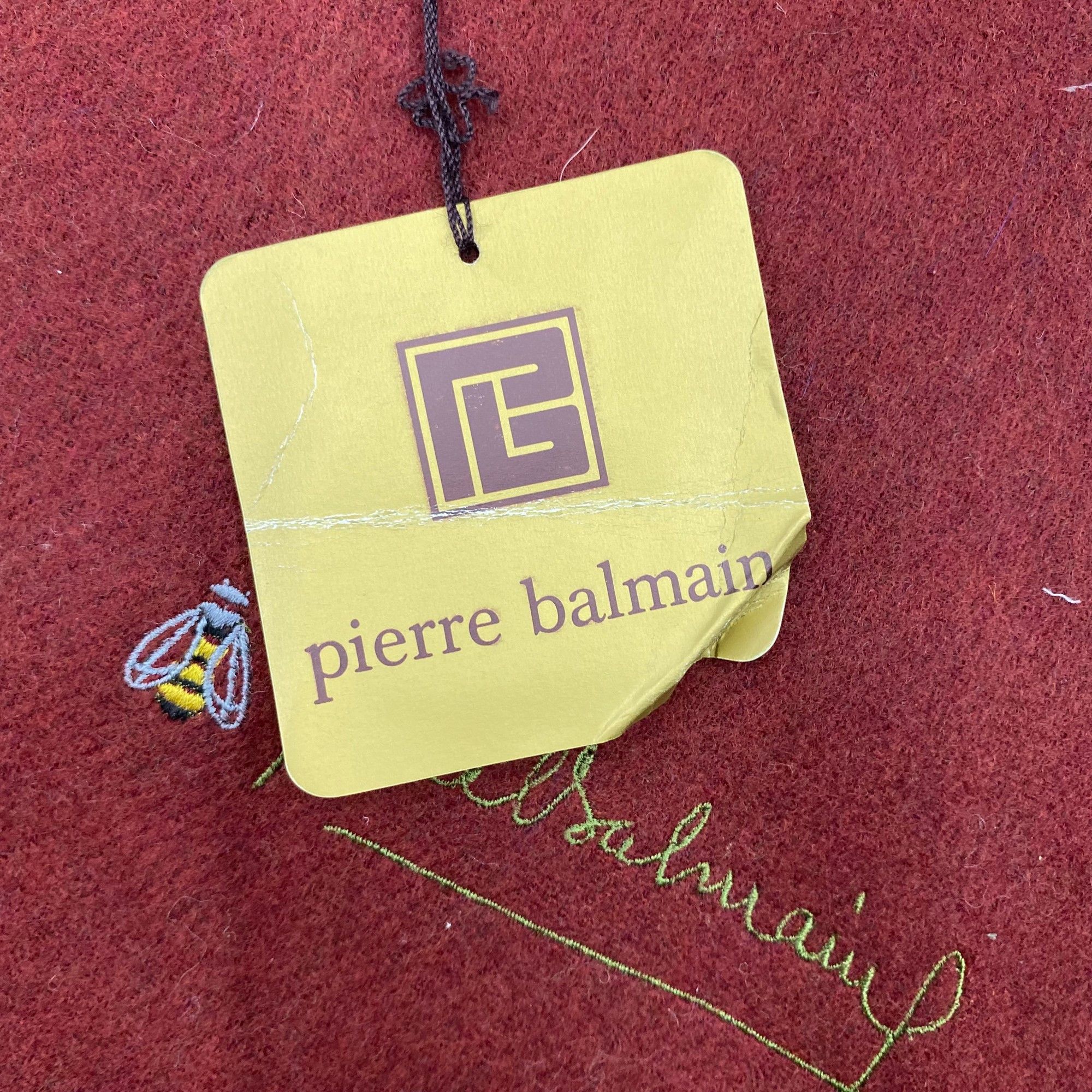 Pierre Balmain NWT Vintage Pierre Balmain Scarf Muffler Wool Winter Scarves Size ONE SIZE - 7 Thumbnail