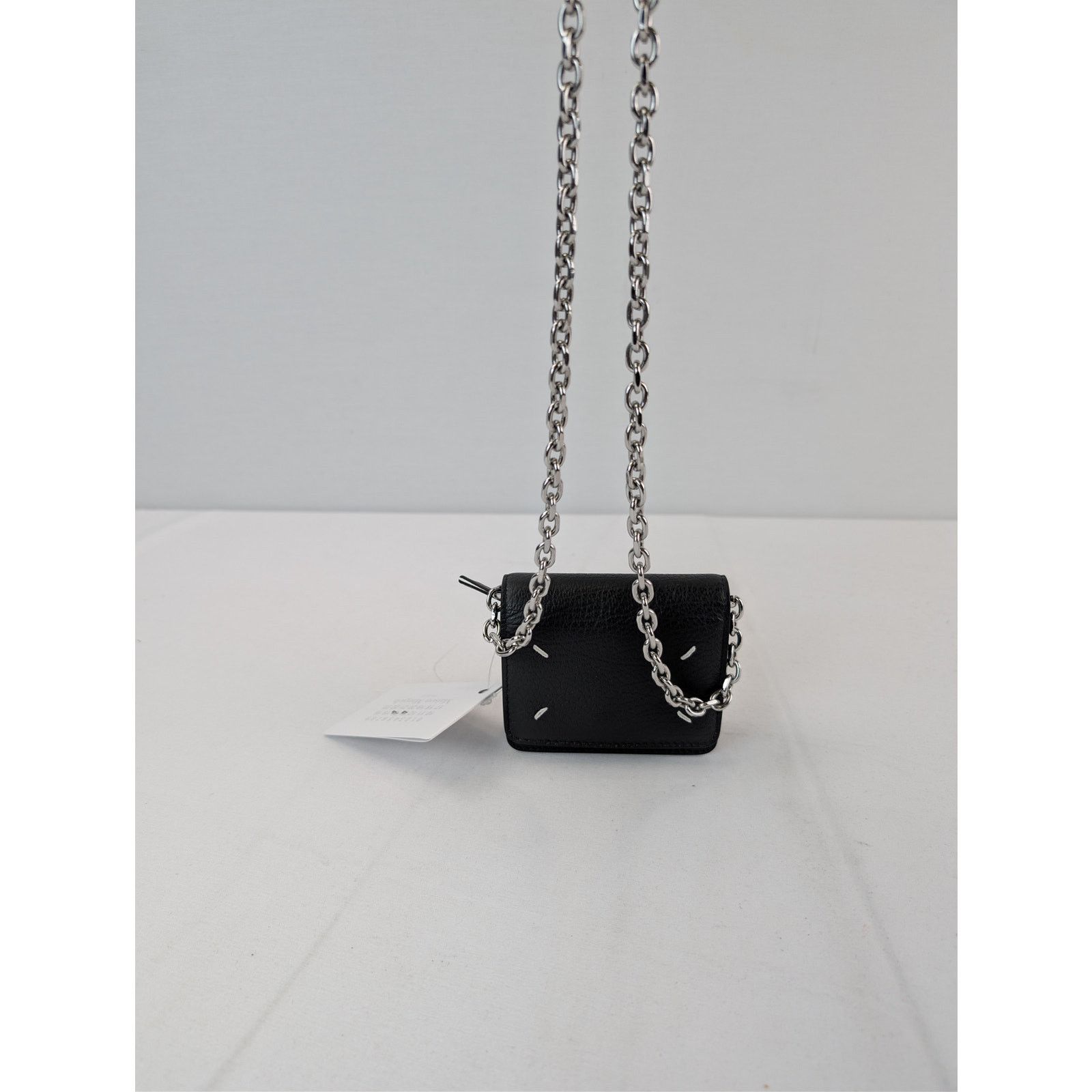 Maison Margiela o1rshd1 Size: OS / Four Stitch Mini Chain Bag Wallet Black Size ONE SIZE - 13 Thumbnail