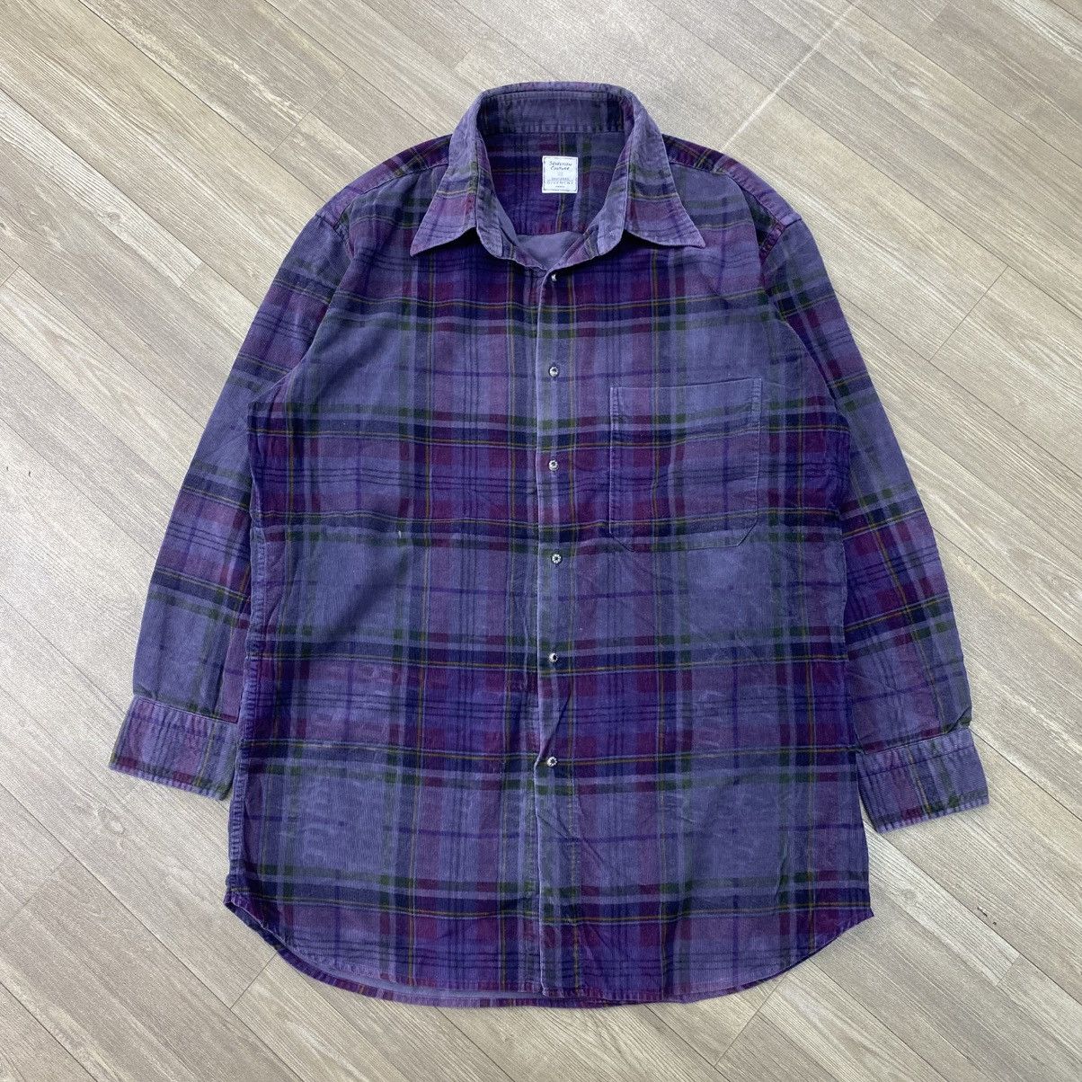 Givenchy Givenchy Paris Selection Culture Plaid Pattern Flannel Size US L / EU 52-54 / 3 - 1 Thumbnail