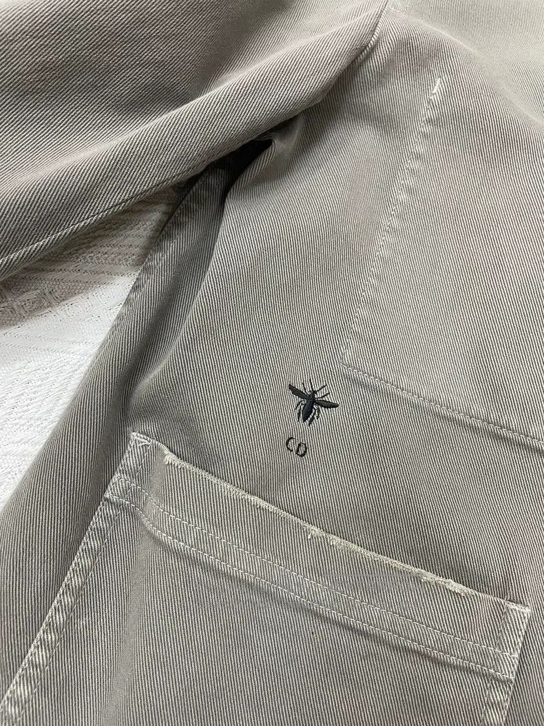 Dior Dior Grey old denim jacket Size XS / US 0-2 / IT 36-38 - 2 Thumbnail