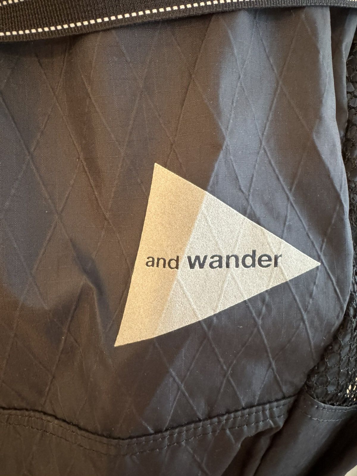 And Wander and wander Ecopak X Pac 45L Backpack Black Zip From Japan Size ONE SIZE - 3 Thumbnail