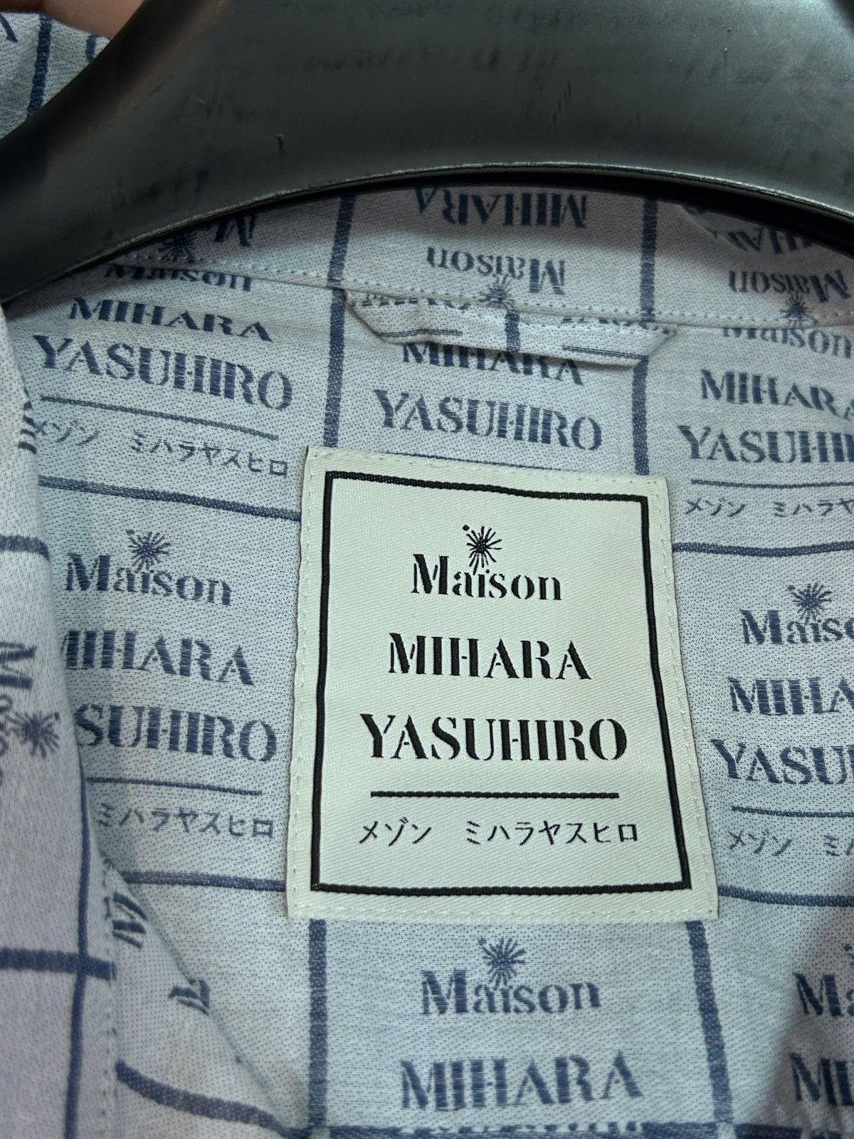 Maison MIHARA YASUHIRO Maison MIHRA YASUHIRO Half Sleeve Shirt Size US M / EU 48-50 / 2 - 3 Thumbnail