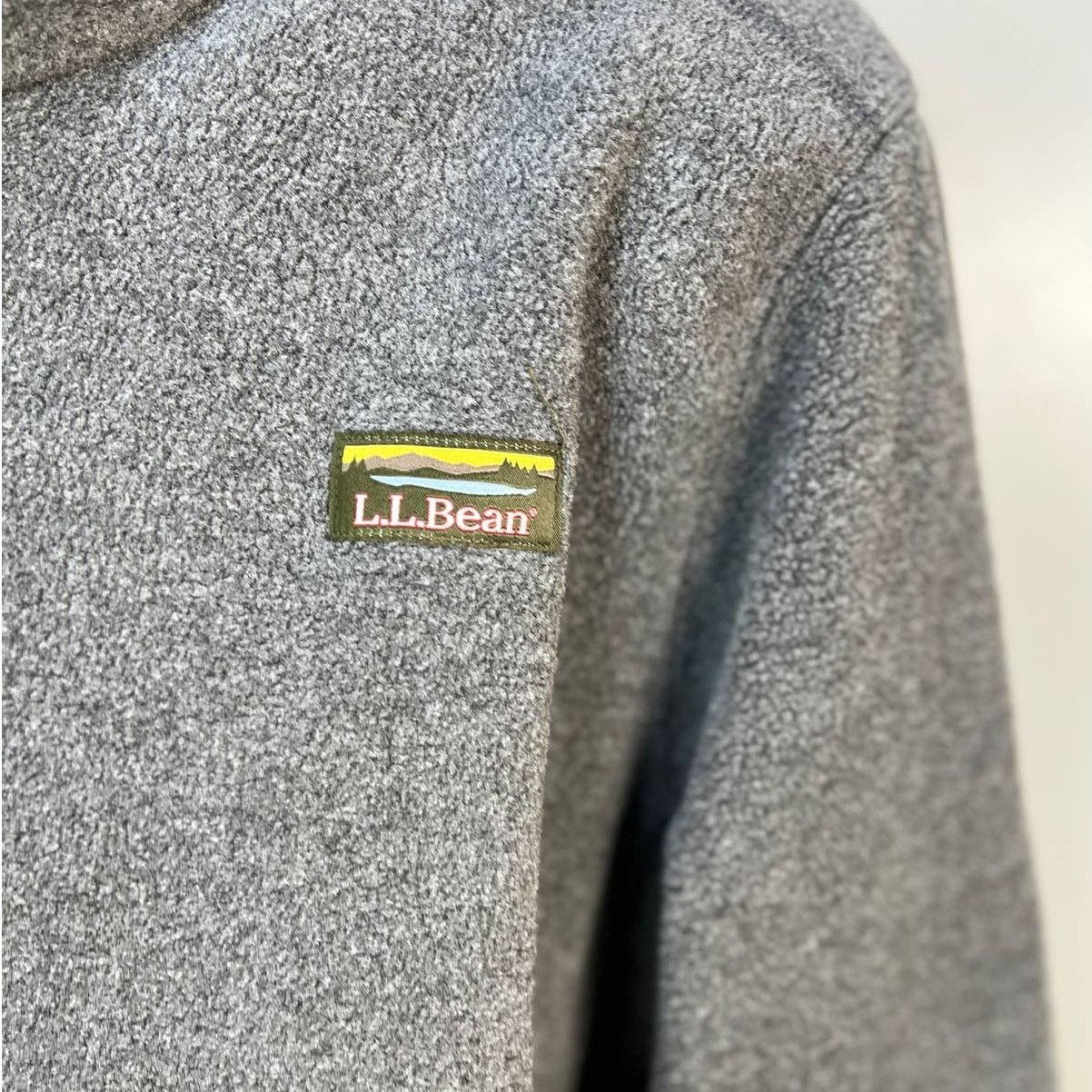 L.L. Bean L.L.Bean Sweater Fleece Full-Zip Jacket Tall Gray Charcoal Size US XXL / EU 58 / 5 - 4 Thumbnail