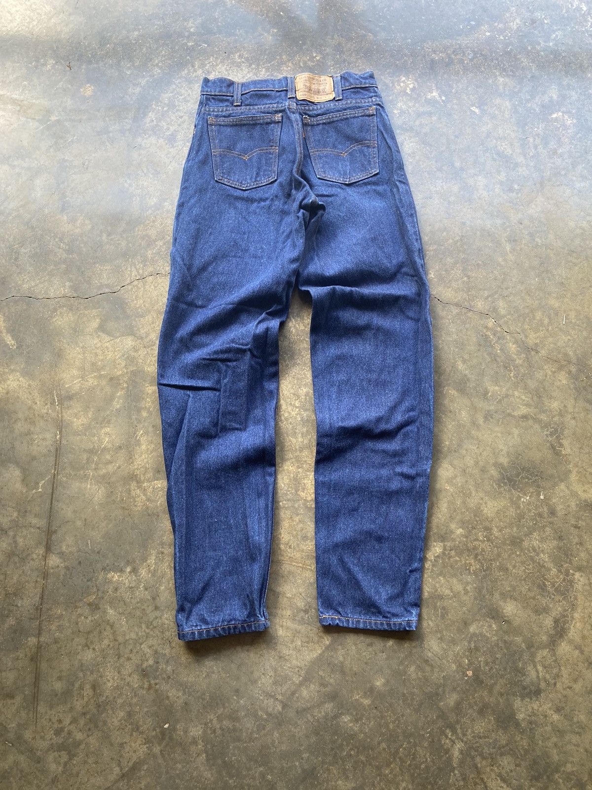 Levi's Vintage 90’s Dark Wash Levis Orange Tab Blue Jeans 28x32 Size US 28 / EU 44 - 1 Thumbnail