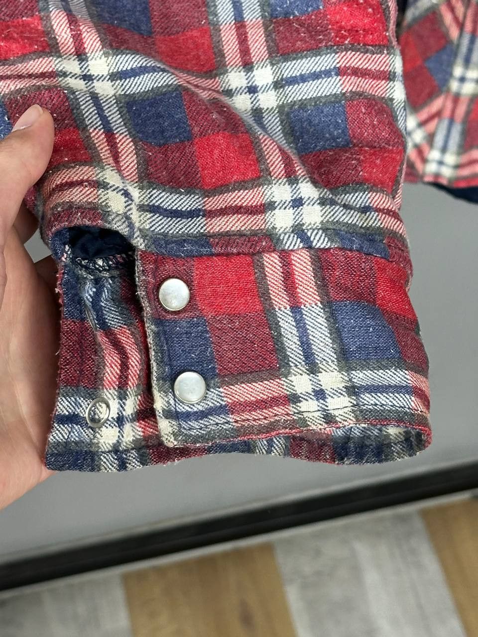 Dickies Vintage 90s Dickies Shirt Plaid Flannel Insulated Size US XL / EU 56 / 4 - 7 Thumbnail