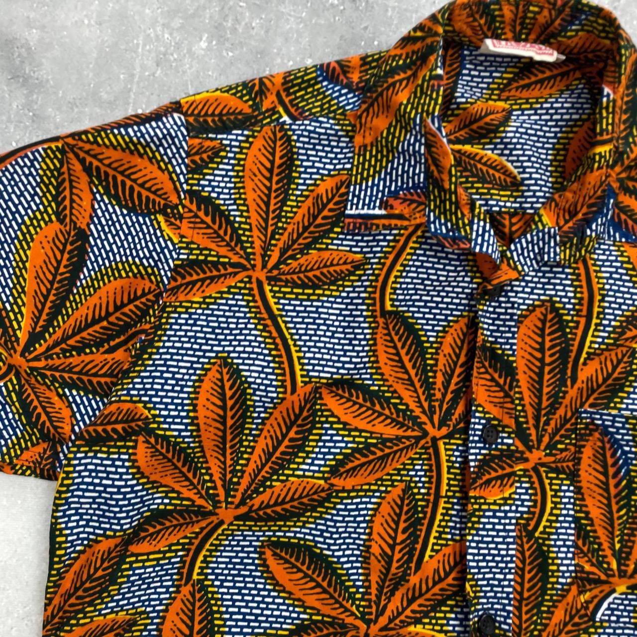 Designer Poplin Project Floral Print Short Sleeve Button-Up Shirt M Size US M / EU 48-50 / 2 - 4 Thumbnail