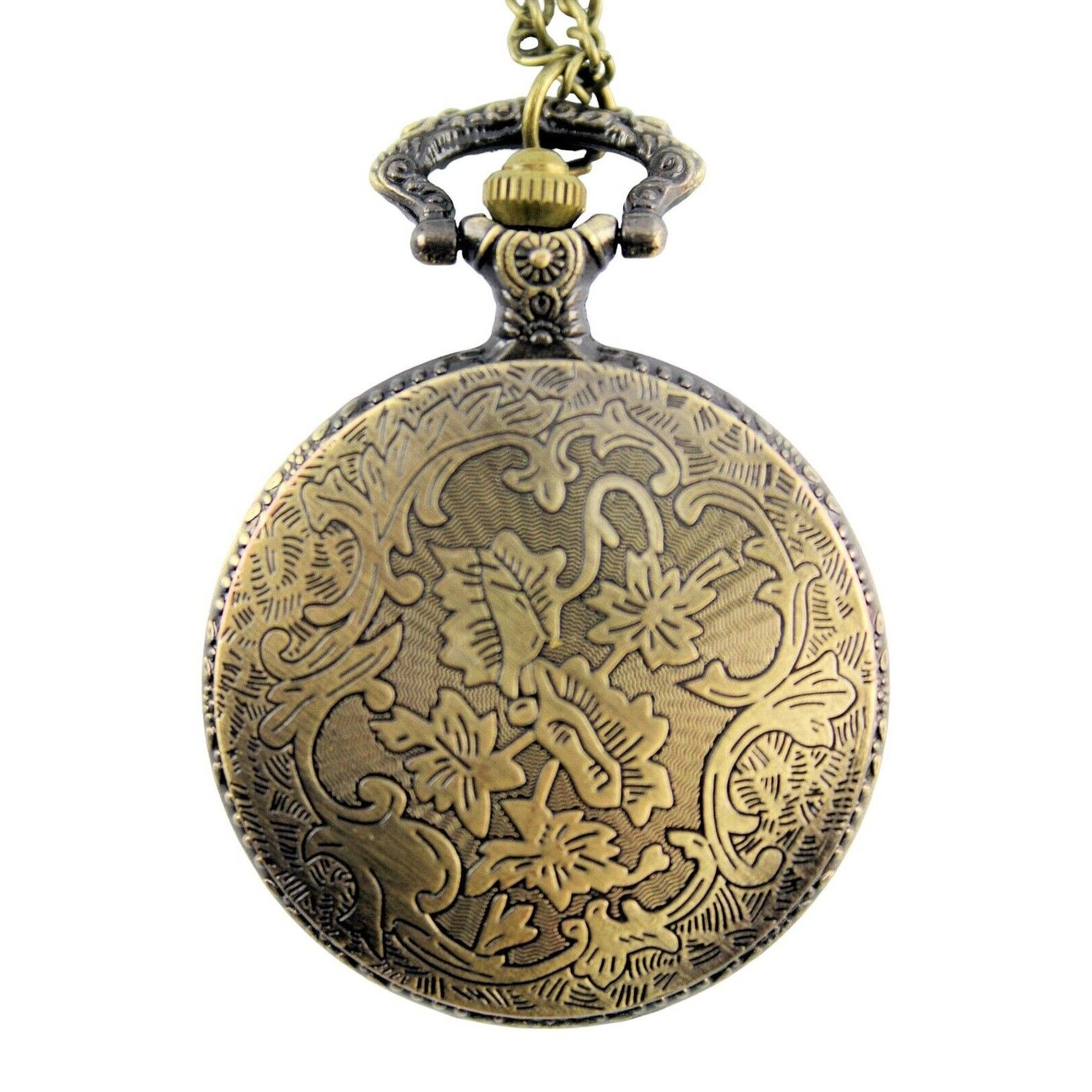 Other Native American Indian Chief Pocket Watch & Chain Size ONE SIZE - 4 Thumbnail