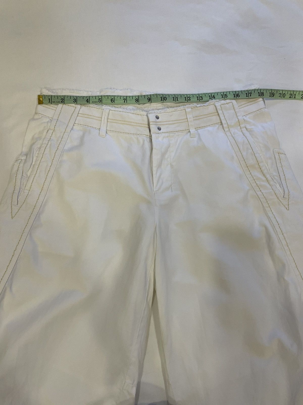 Marithe + Francois Girbaud × Vintage Le Jean De Marithe Francois Girbaud rap shorts Size US 33 - 11 Thumbnail