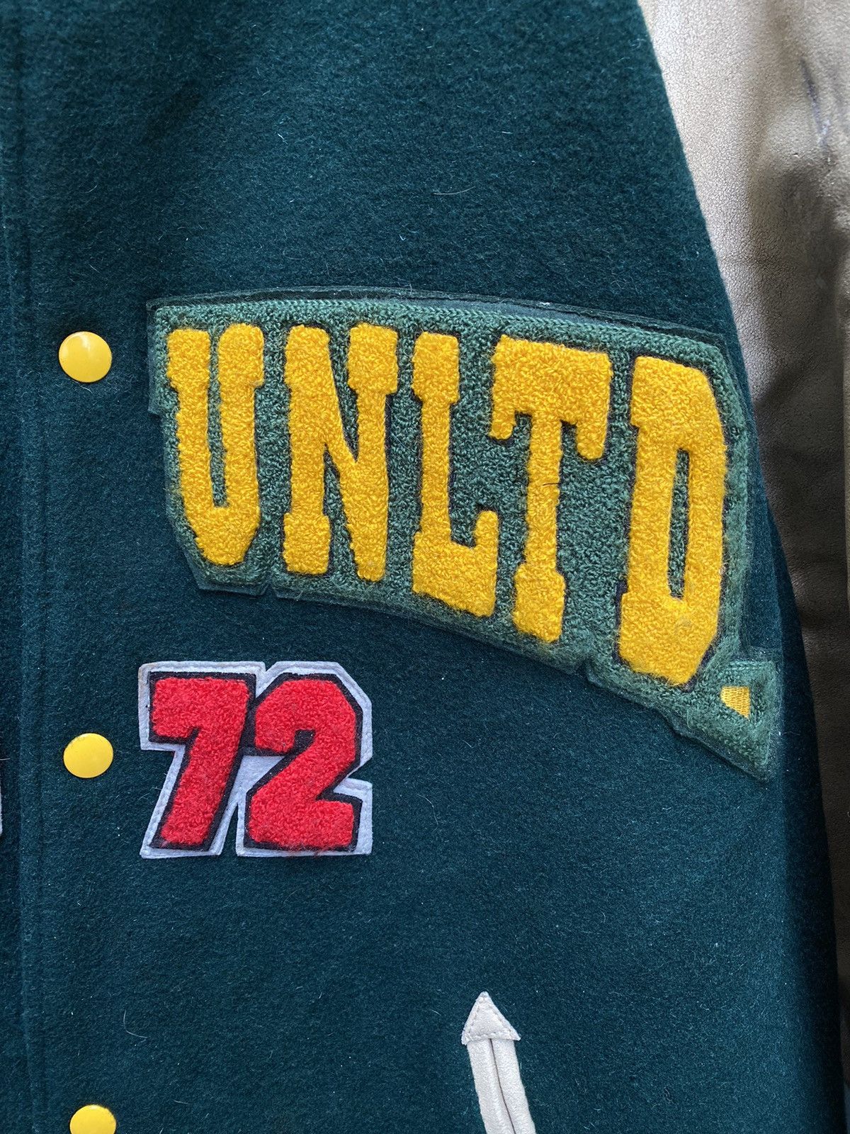 Ecko Unltd. 80s Vintage Ecko Unlimited Letterman Jacket Size US XL / EU 56 / 4 - 8 Thumbnail