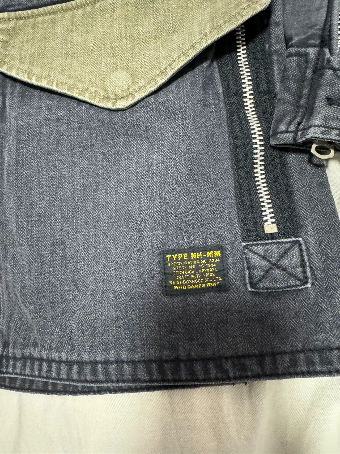 Neighborhood Neighborhood x Haven 17aw M65 4Pocket Jacket Black/Green M Size US M / EU 48-50 / 2 - 7 Thumbnail