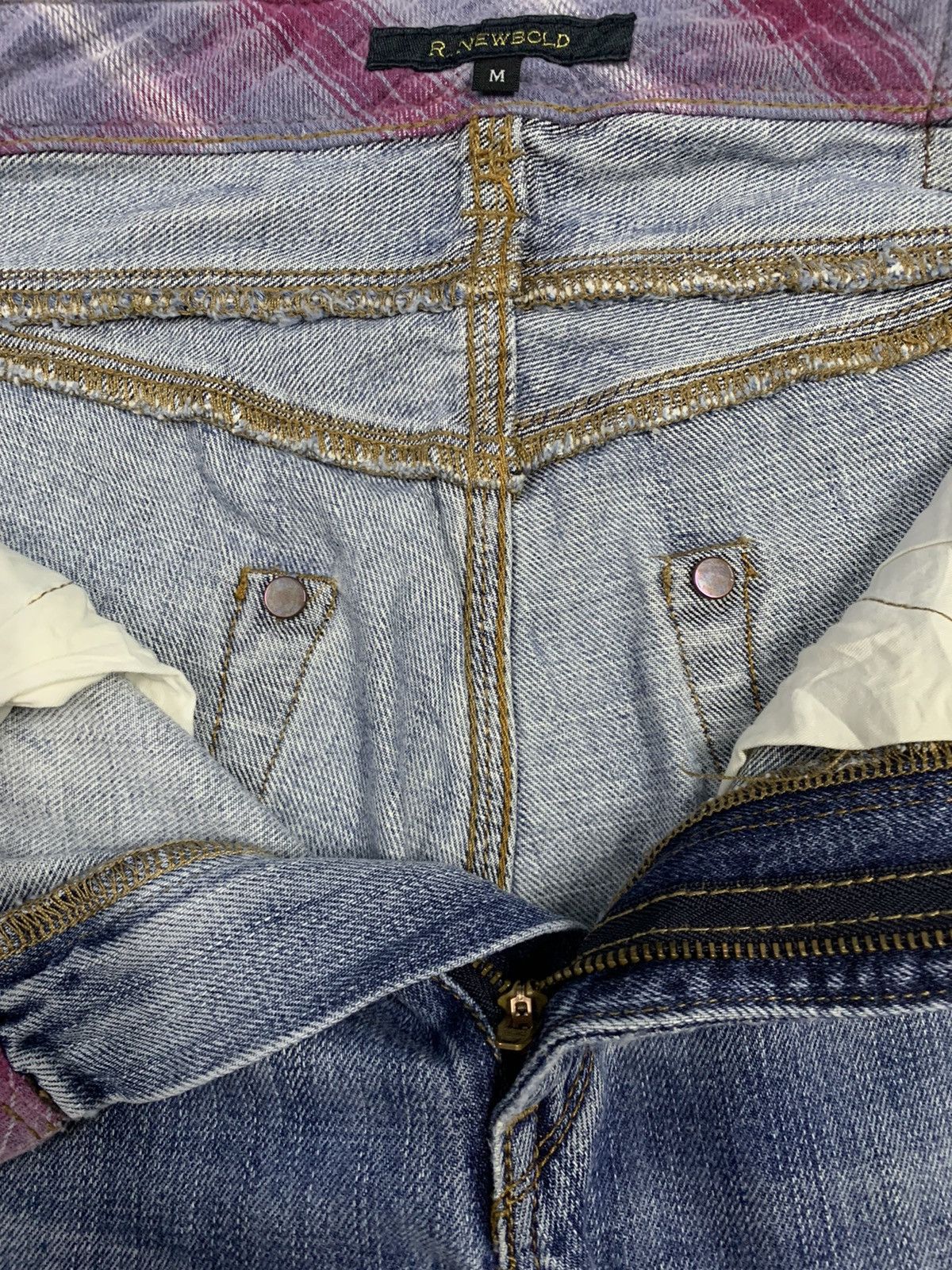 Paul Smith Vintage 90s R.Newbold Loose Fit Ripped Jeans by Paul Smith Size US 30 / EU 46 - 5 Thumbnail