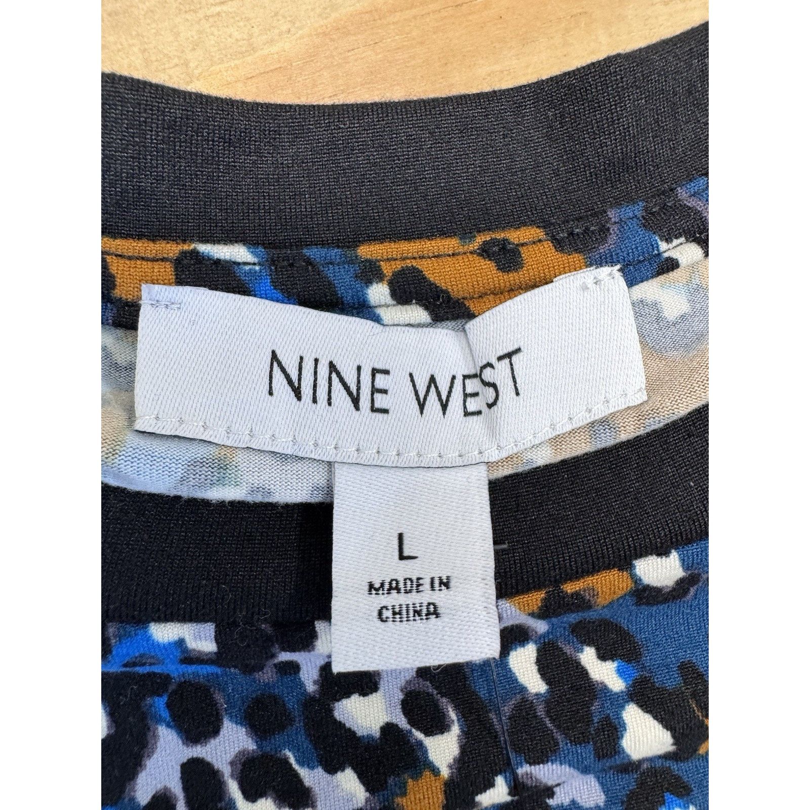 Nine West Nine West Black & Multi Women’s Size L NWT Size L / US 10 / IT 46 - 9 Thumbnail
