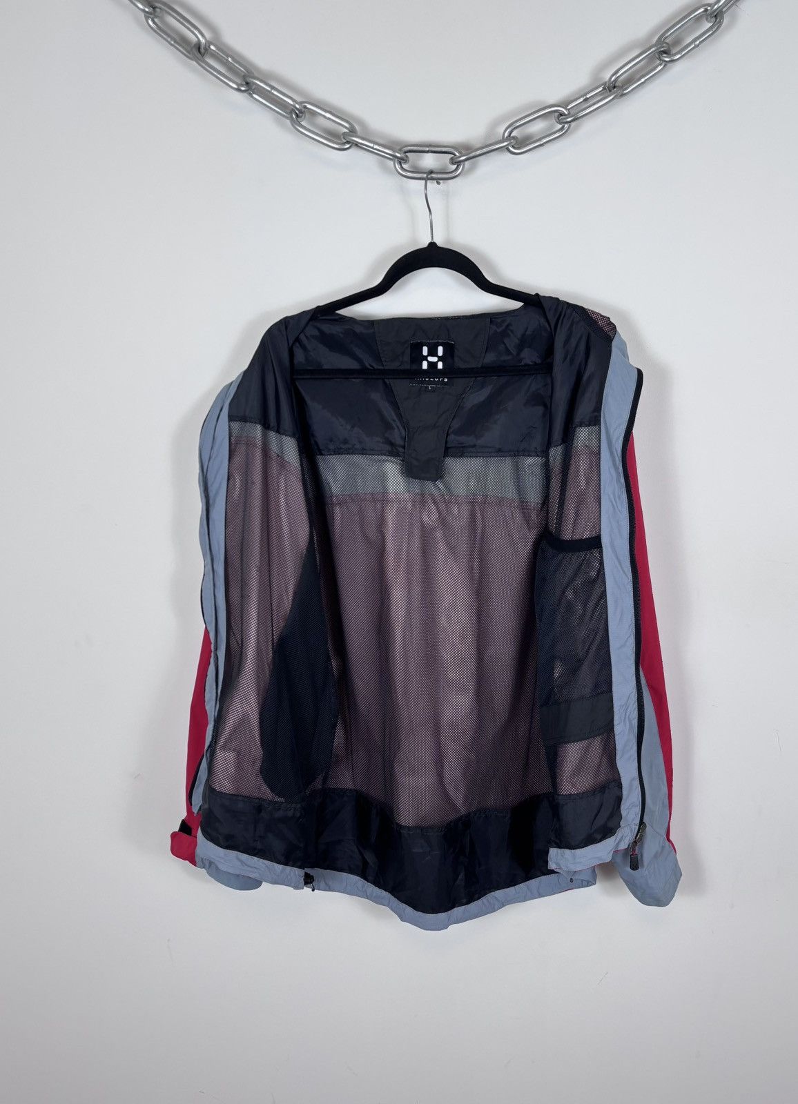 Haglofs Haglofs Men’s Windbreaker Jacket Gore Windstopper Hooded Size US L / EU 52-54 / 3 - 3 Thumbnail