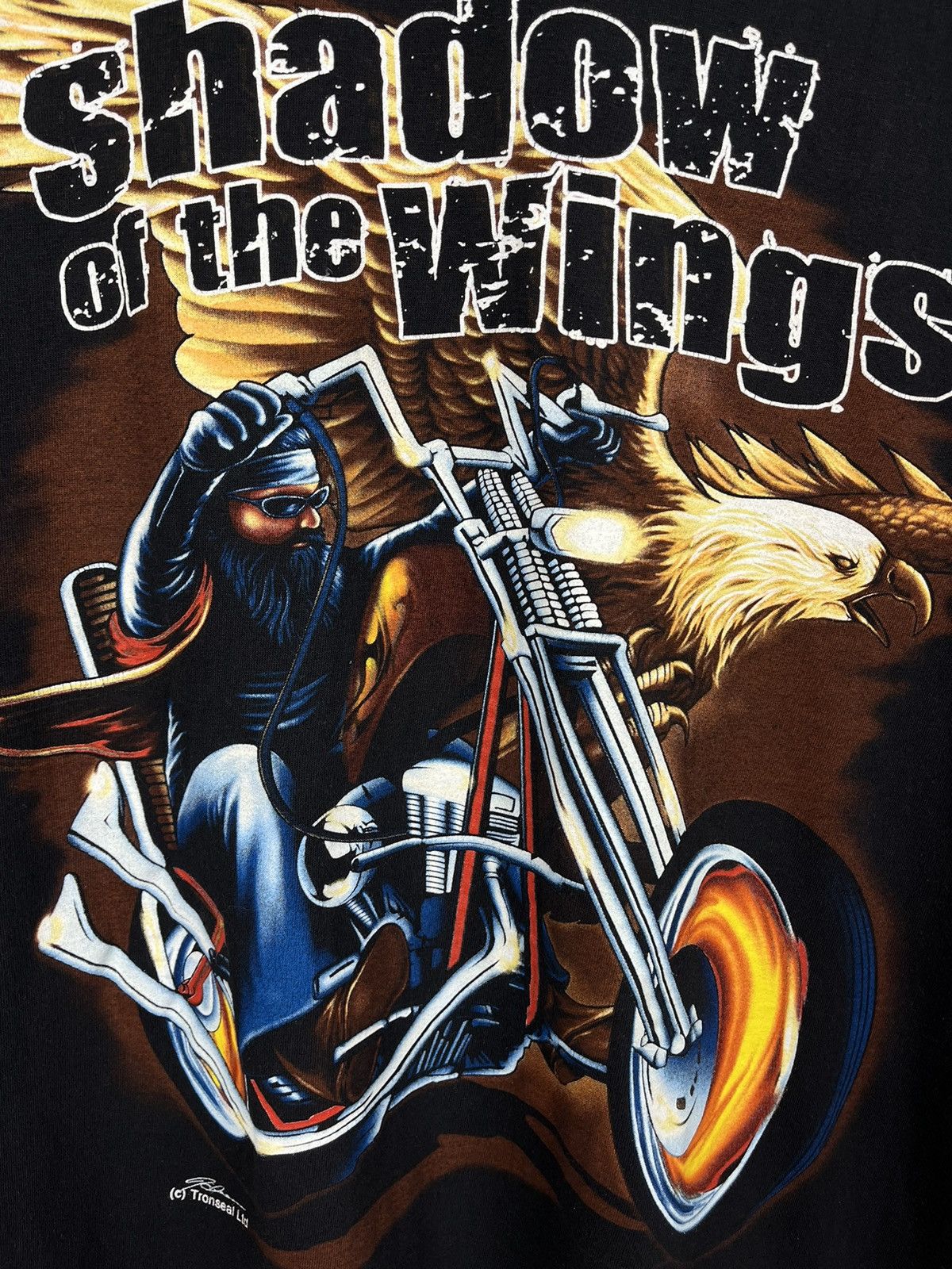 Harley Davidson Vintage Harley Davidson style Biker graphic tee 90’s Size US M / EU 48-50 / 2 - 6 Thumbnail