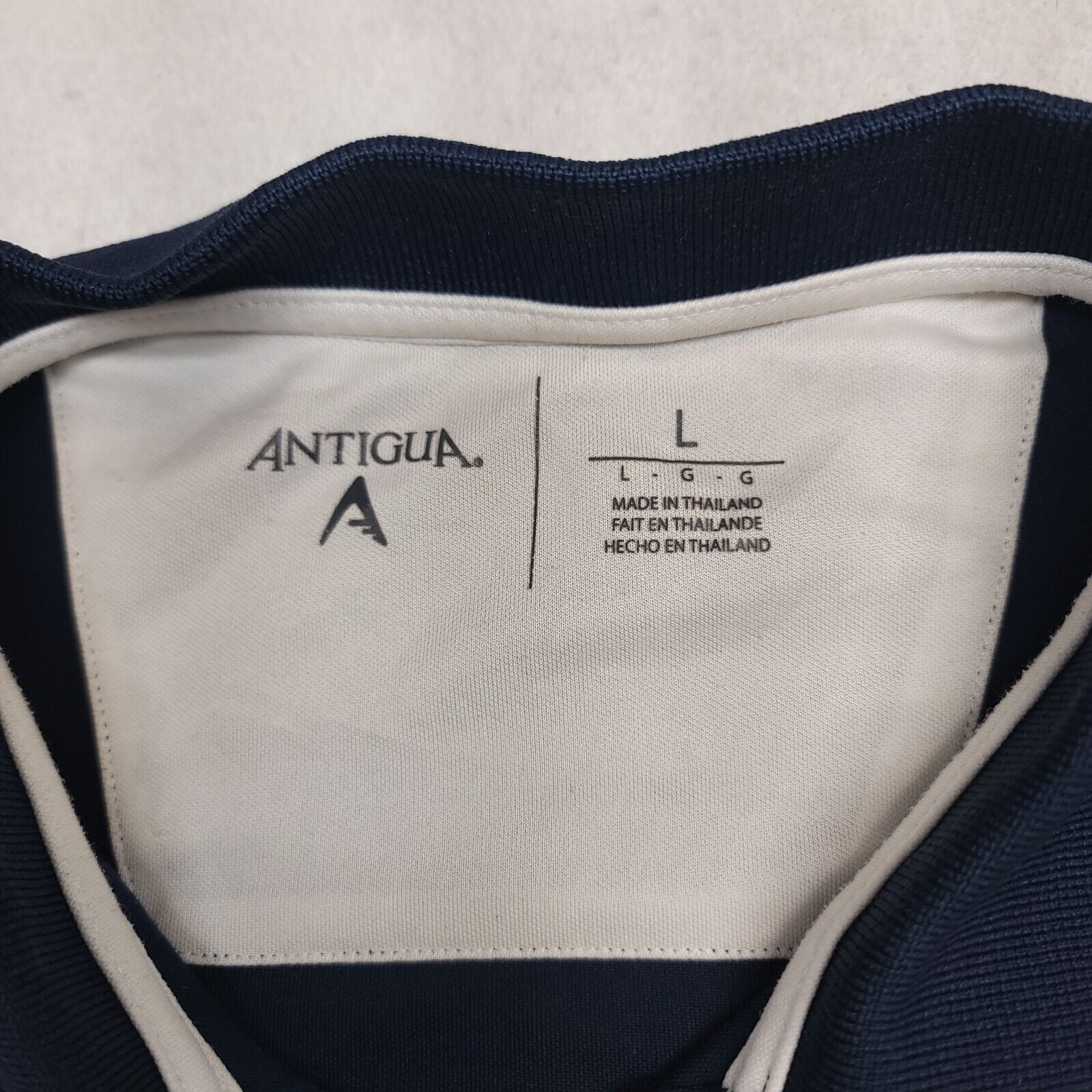 Antigua Antigua Los Angeles Rams Polo Shirt Adult Mens Size L Blue Size US L / EU 52-54 / 3 - 4 Thumbnail