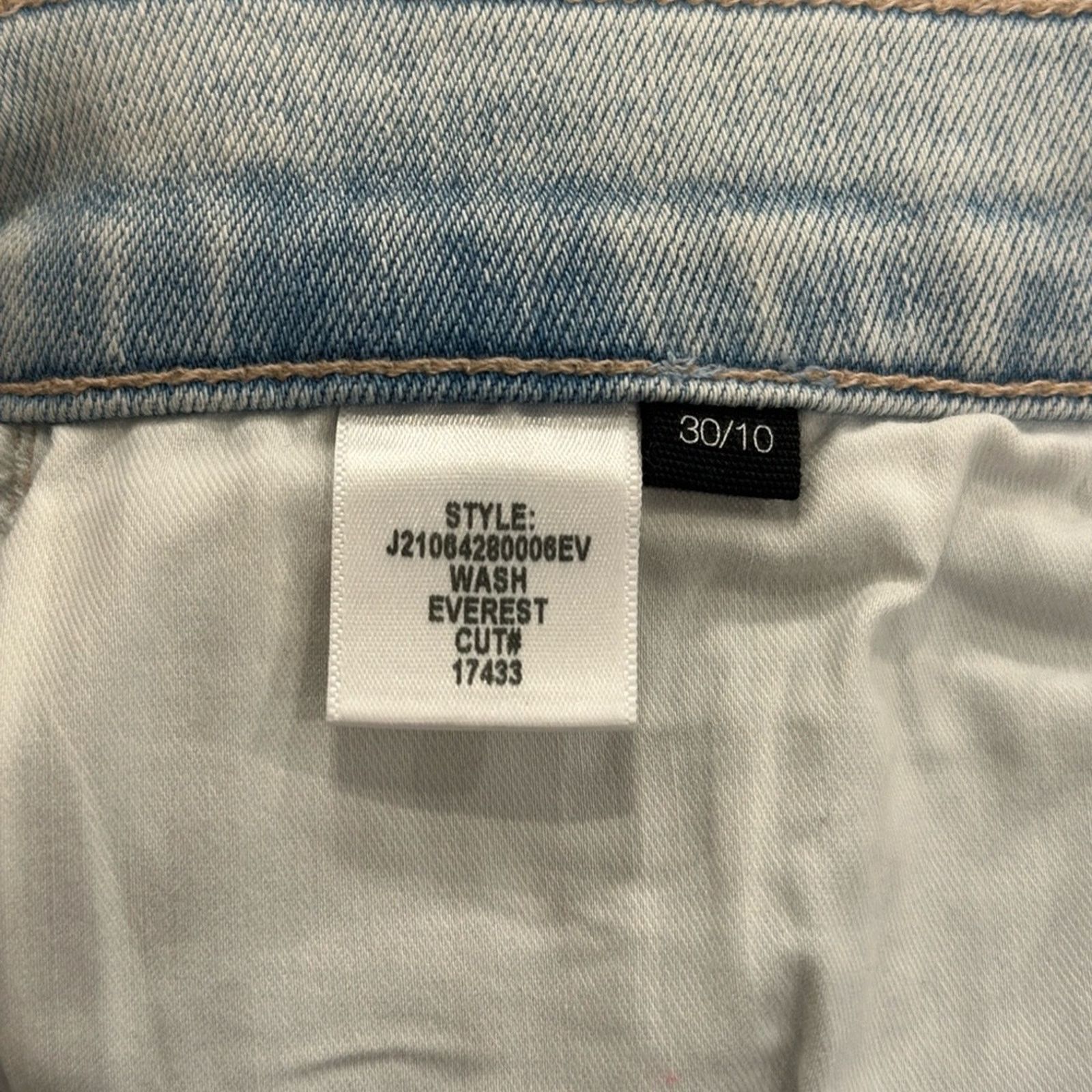 Veronica Beard Veronica Beard Debbie Skinny Jeans - Everest Wash Size 30" / US 8 / IT 44 - 4 Thumbnail