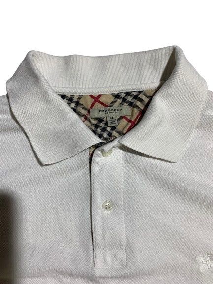 Burberry × Vintage Vintage Burberry Polo T-Shirt Retro Rare Hype Y2K Size US XL / EU 56 / 4 - 2 Thumbnail