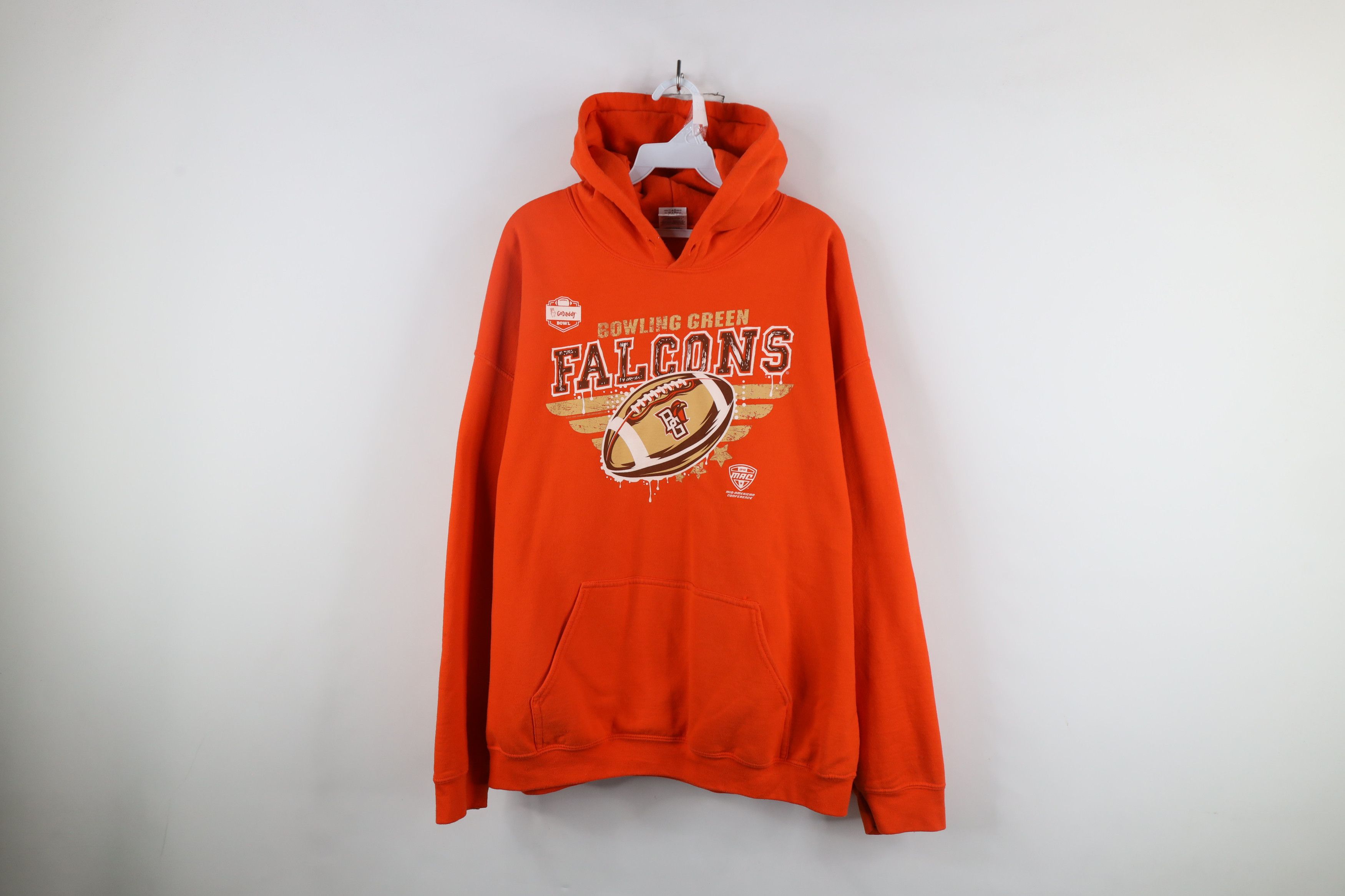 Vintage Y2K Bowl Bowling Green State University Football Hoodie Size US XL / EU 56 / 4 - 1 Thumbnail