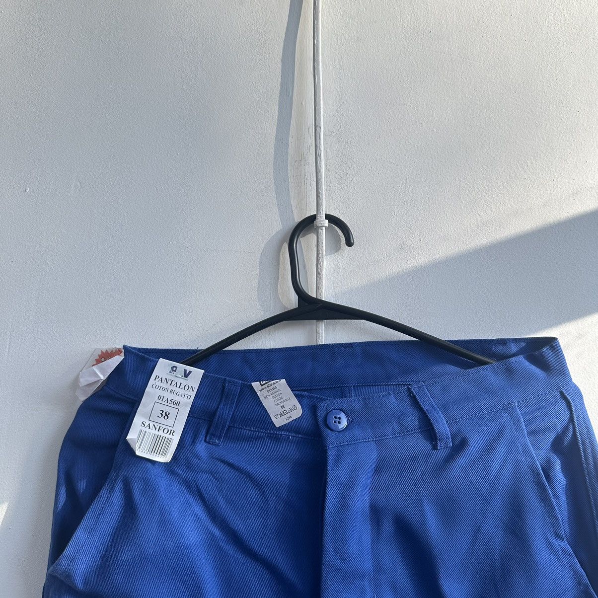 Other 1970ʼs Vintage French utility HBT Sanfor Cotton Work Pants Size US 30 / EU 46 - 12 Thumbnail