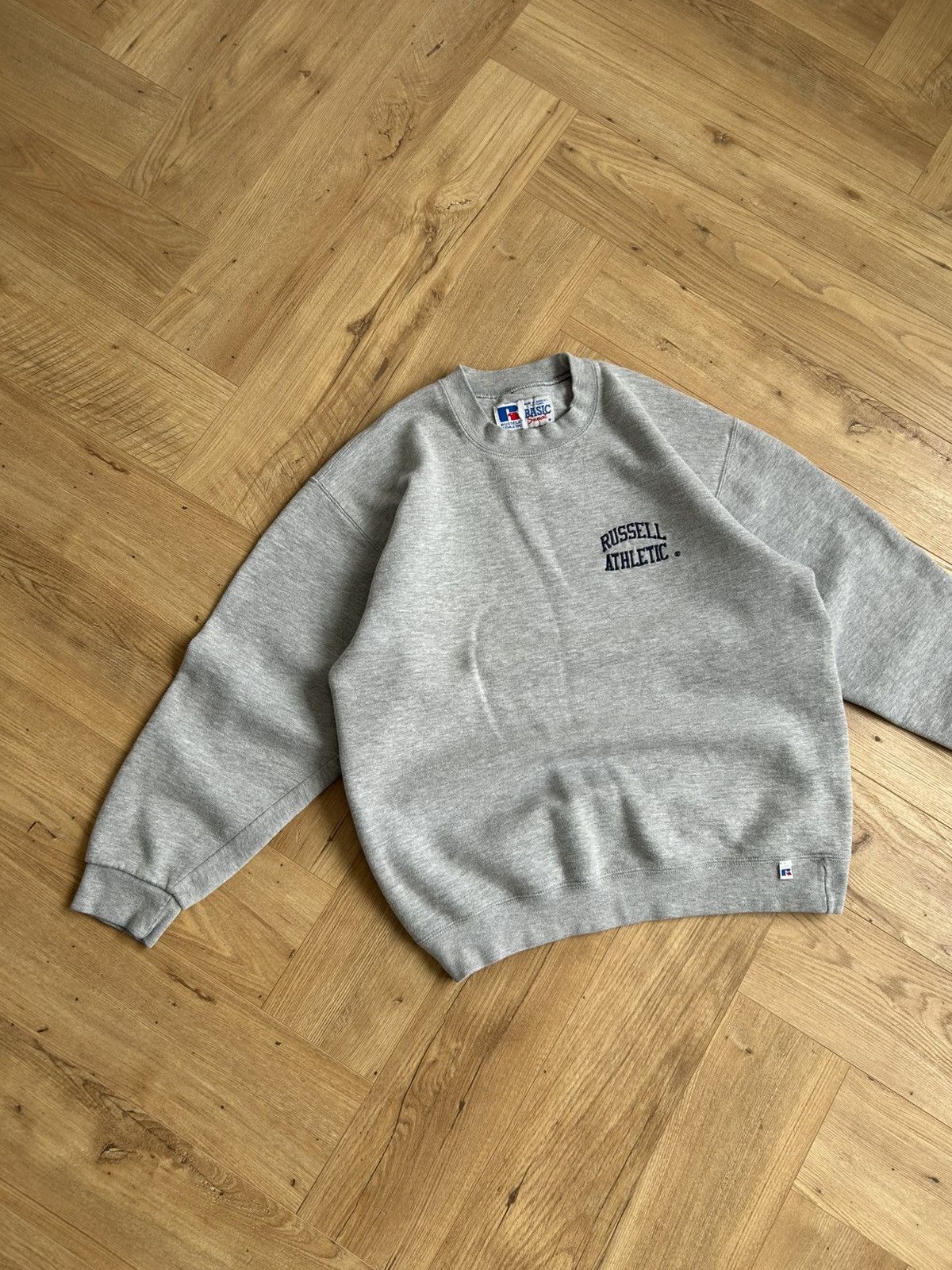 Russell Athletic Vintage Russell Athletic Basic College Boxy Fit Sweatshirt Size US M / EU 48-50 / 2 - 7 Thumbnail
