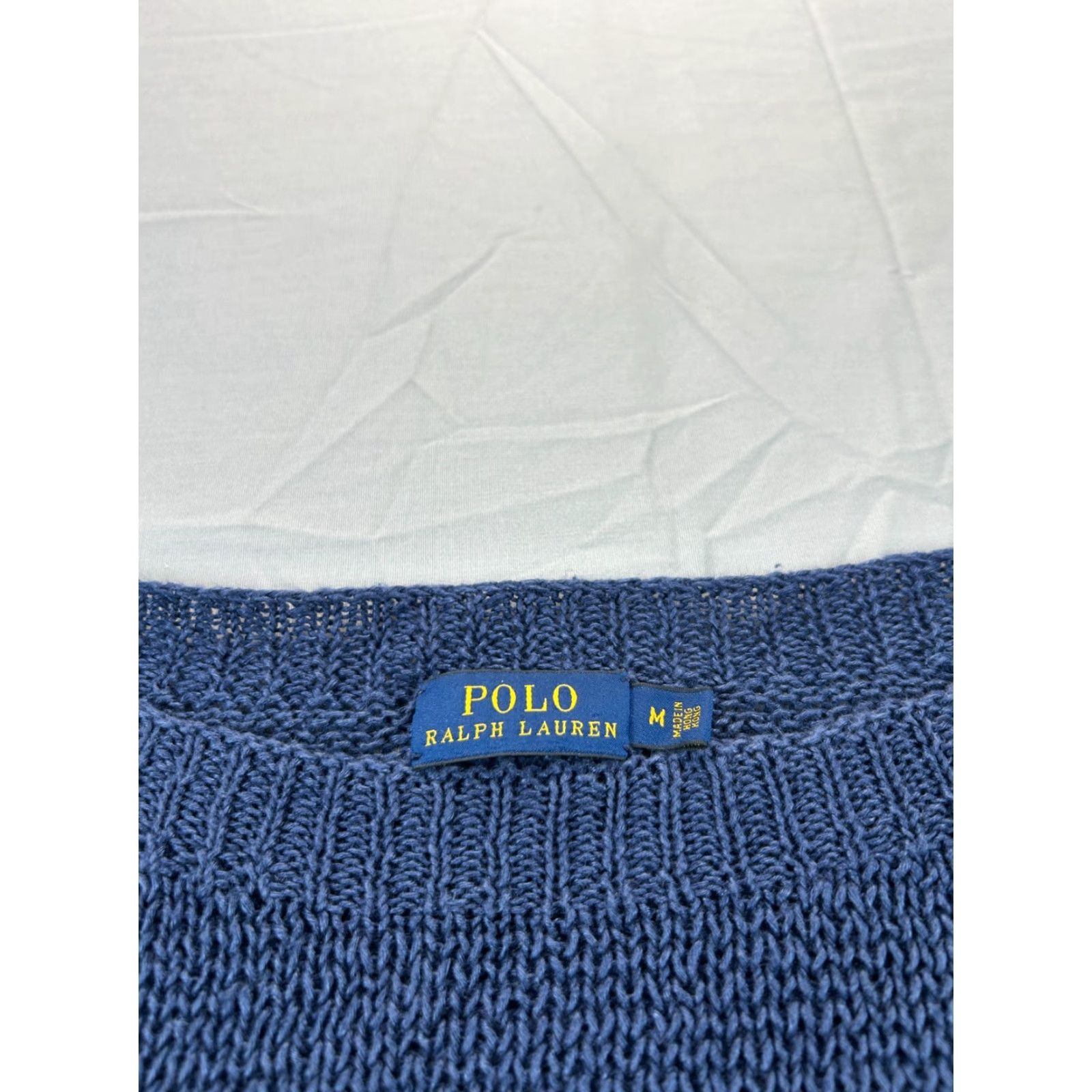 Polo Ralph Lauren Polo Ralph Lauren Sweater Knit Striped Navy Blue Boatneck Women M Casual Navy Size M / US 6-8 / IT 42-44 - 2 Thumbnail