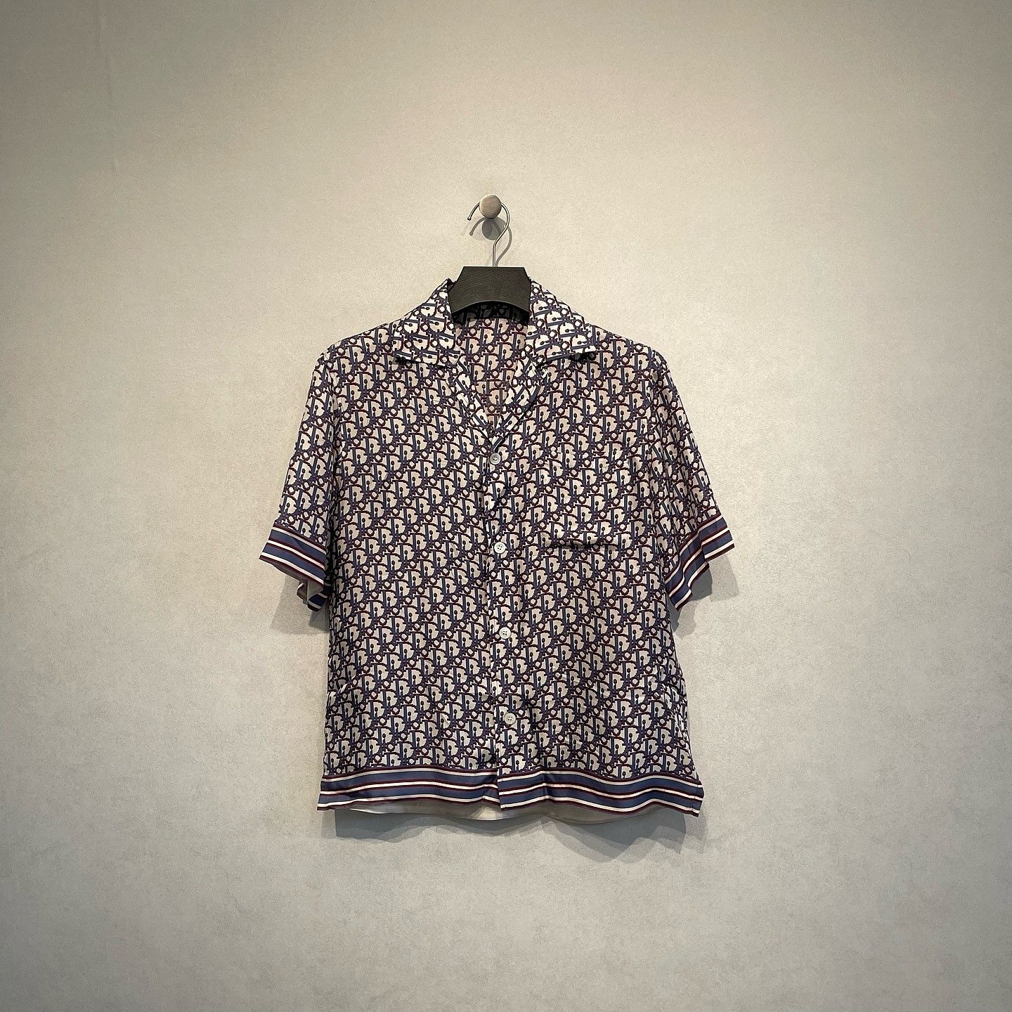 Dior Dior Oblique Silk Button Up Shirt Size S Size US S / EU 44-46 / 1 - 1 Thumbnail