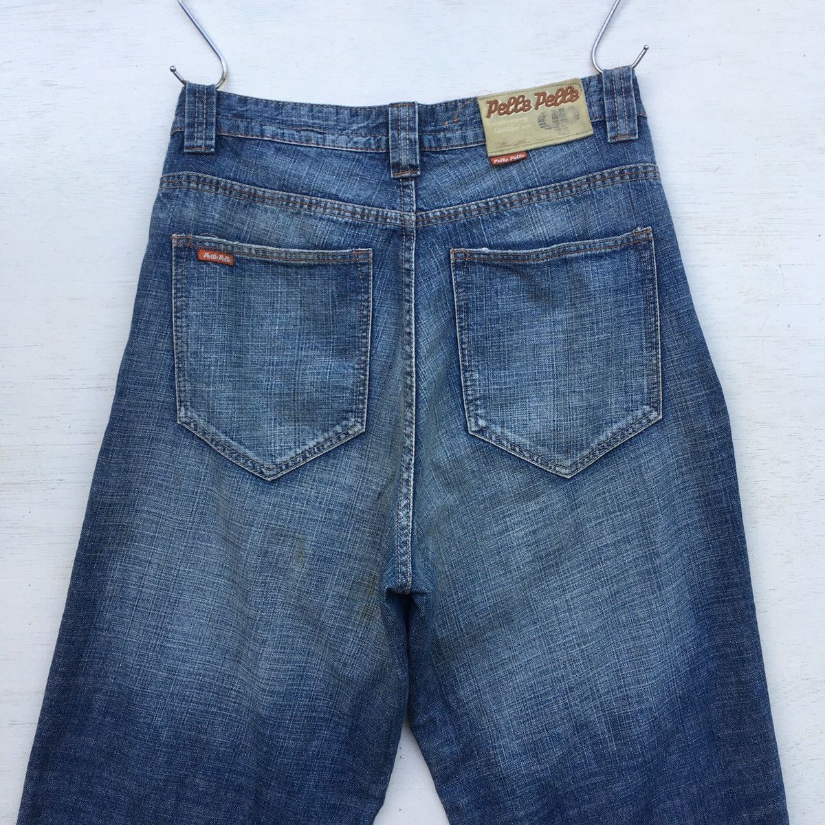 Marc Buchanan Crazy Y2K Vintage Pelle Pelle Jeans Baggy String Leg Size US 32 / EU 48 - 19 Thumbnail
