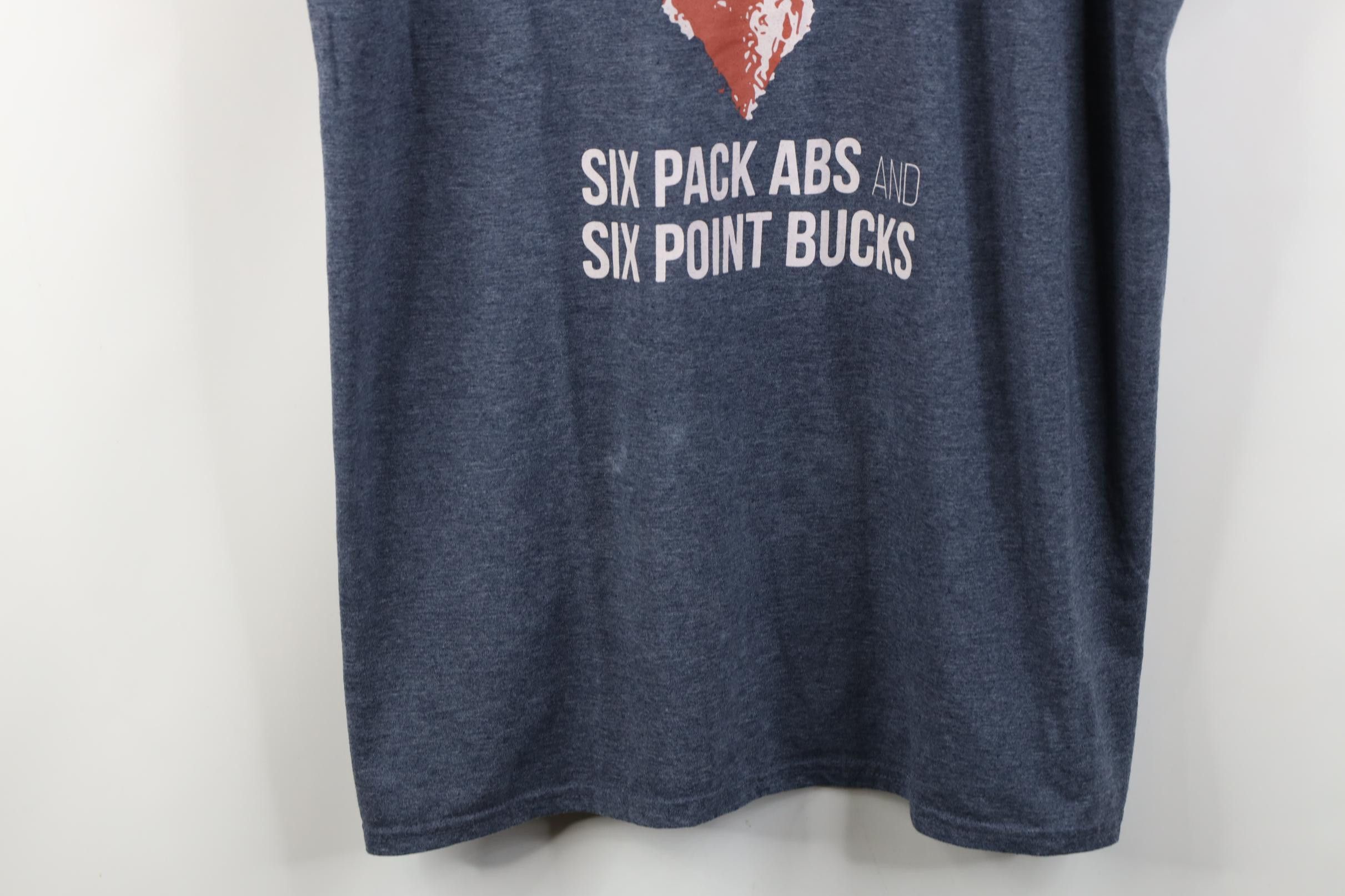 Vintage Y2K Abs and Six Point Bucks American Soul Phil T-Shirt Size US XL / EU 56 / 4 - 3 Thumbnail