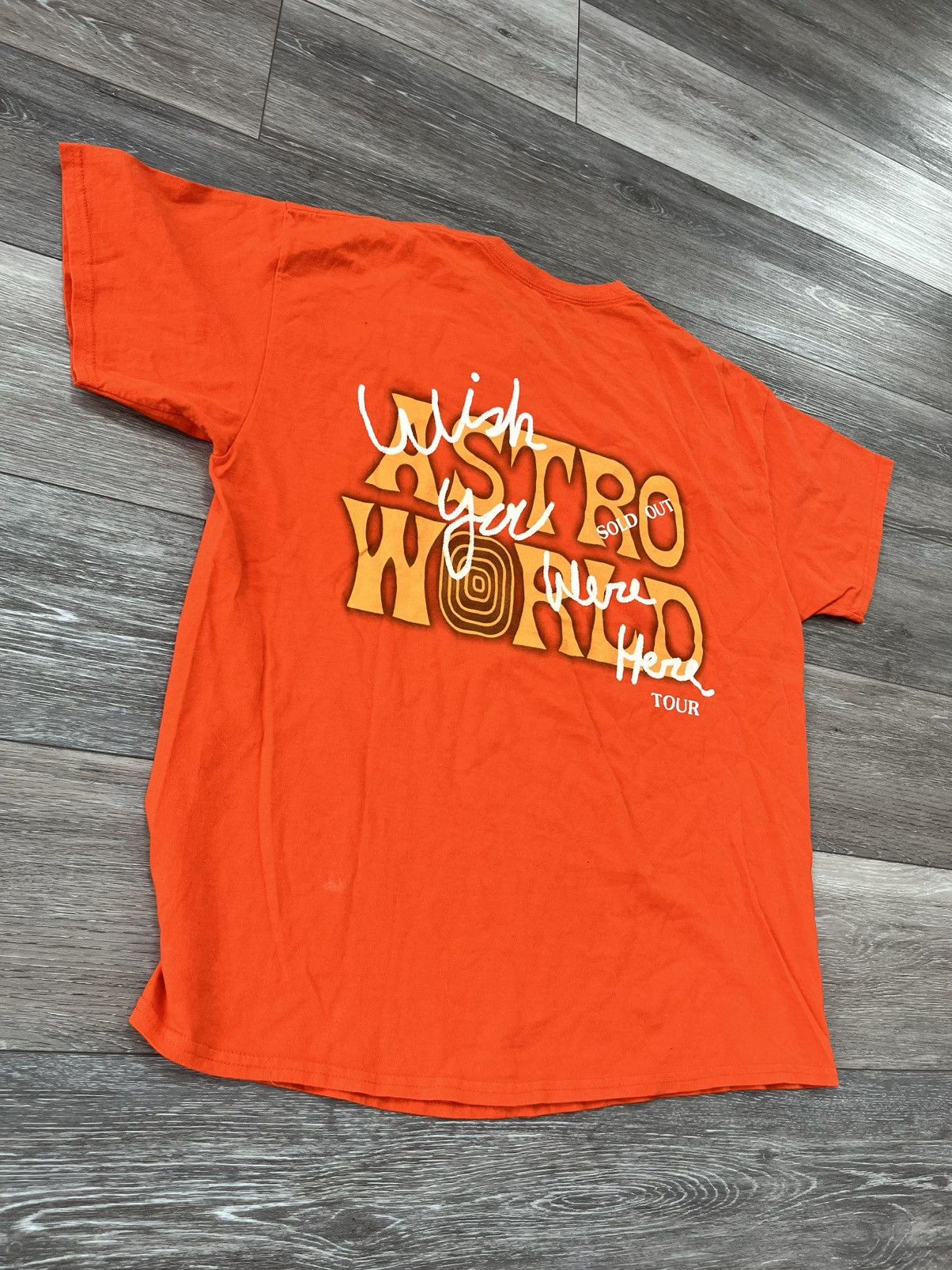 Travis Scott Travis Scott Astroworld Houston Exclusive T-Shirt Size US L / EU 52-54 / 3 - 8 Thumbnail