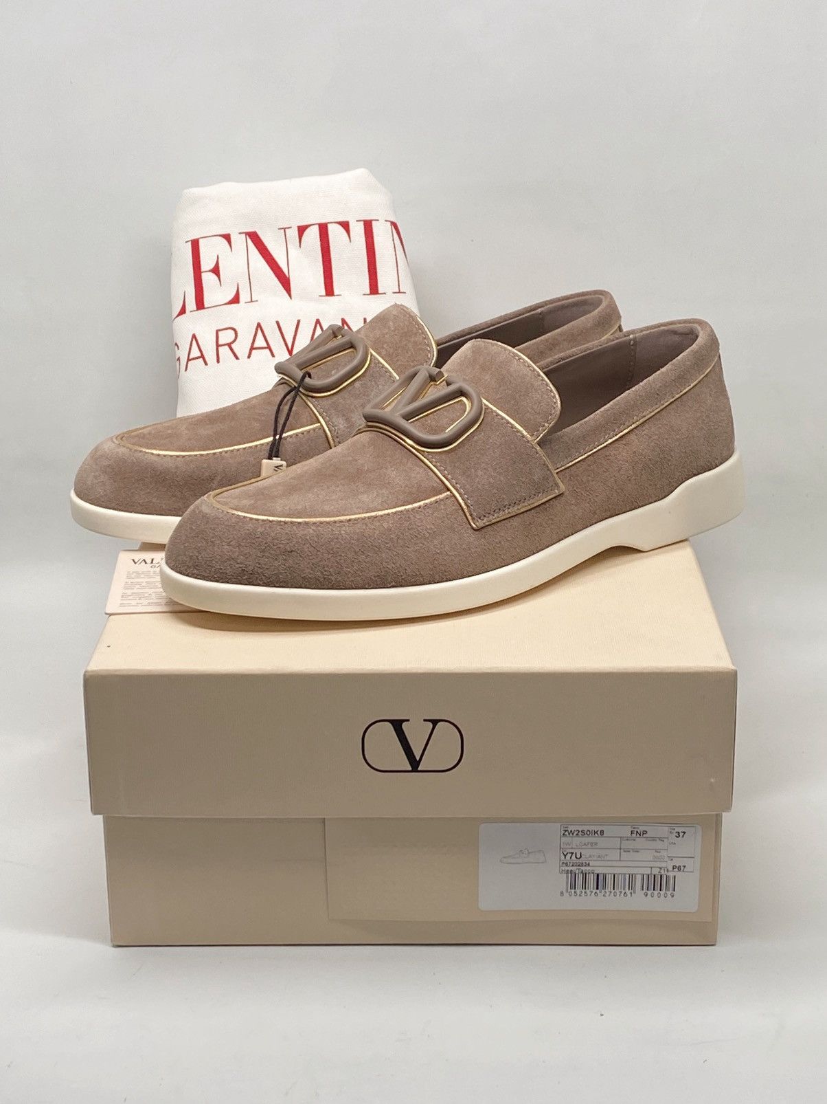 Valentino Valentino Garavani Leisure Suede Leather Loafers size 37 Size US 7 / IT 37 - 12 Thumbnail