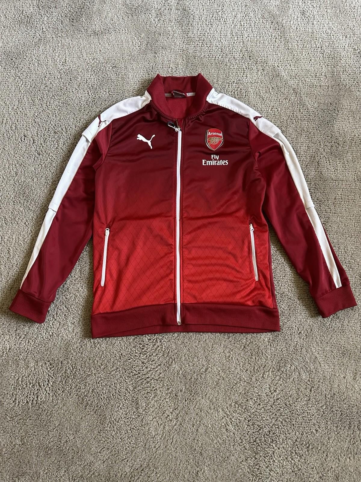 Puma 2016-17 Arsenal Puma Football soccer Stadium Jacket SZ m Size US M / EU 48-50 / 2 - 1 Thumbnail