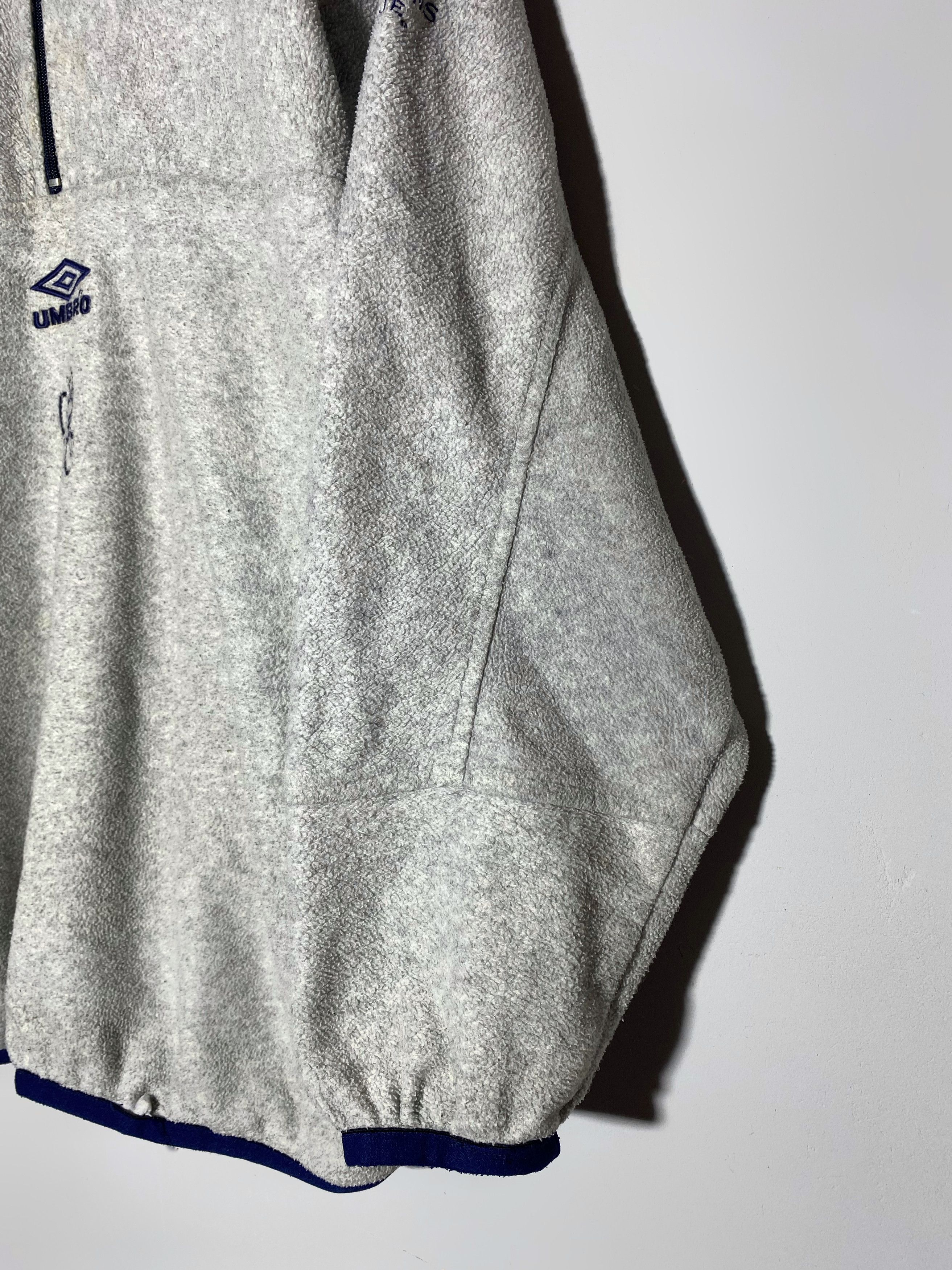 Umbro Vintage 90s Umbro Chelsea FC Fleece Pullover Sweater 1/4 zip Size US M / EU 48-50 / 2 - 10 Thumbnail