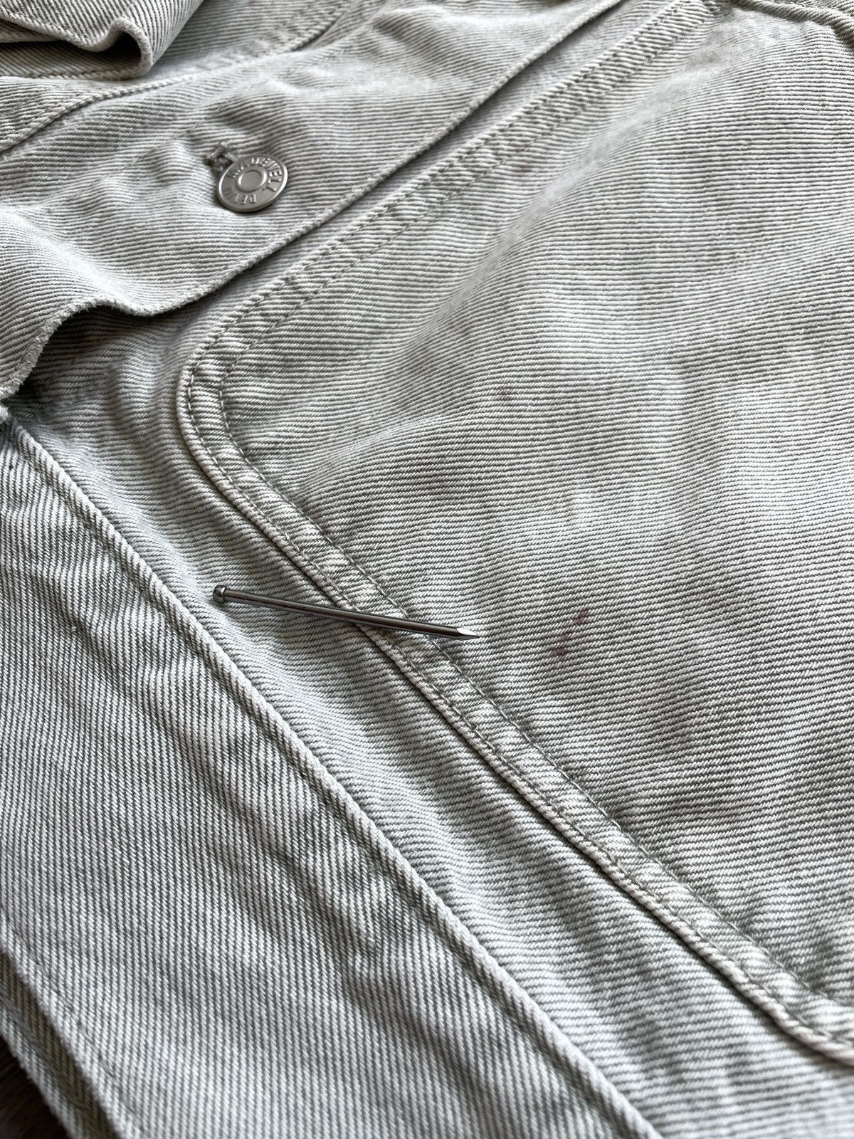 Madewell Madewell “Garment-dyed Denim” Jacket (Sz.S) Size S / US 4 / IT 40 - 4 Thumbnail