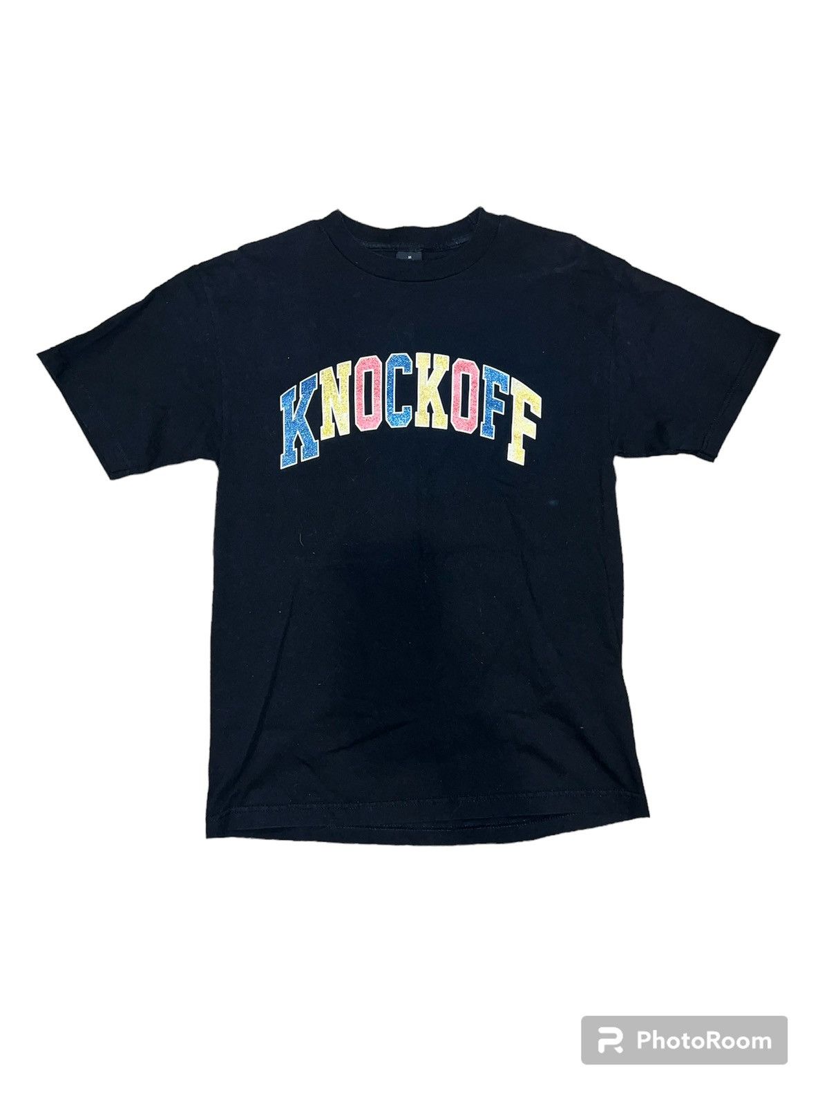 image of Joe Freshgoods Bootleg Designer Tee in Black, Men's (Size Medium)