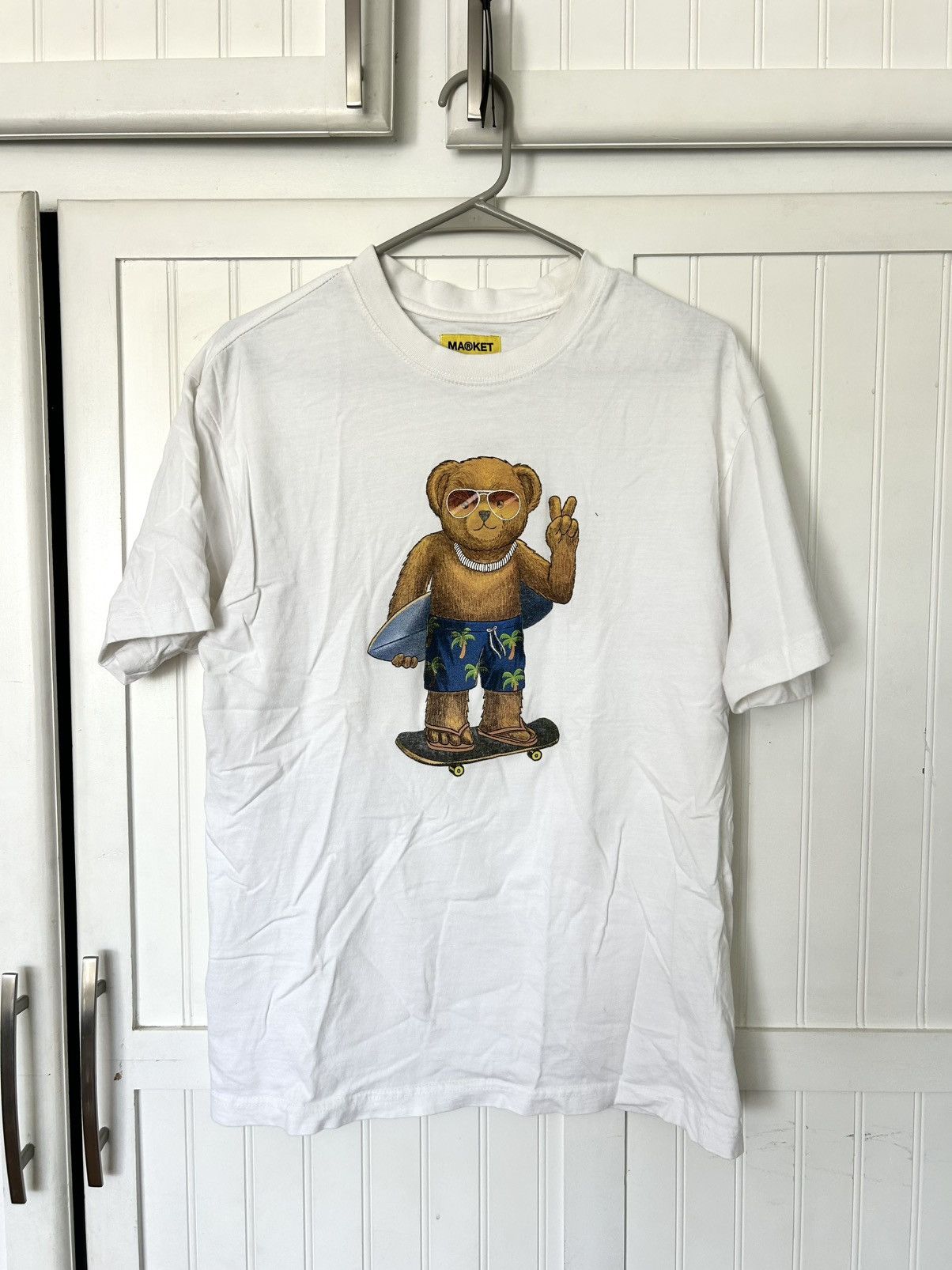 Market Market “Smiley Bear” Graphic Tee Size US M / EU 48-50 / 2 - 1 Thumbnail