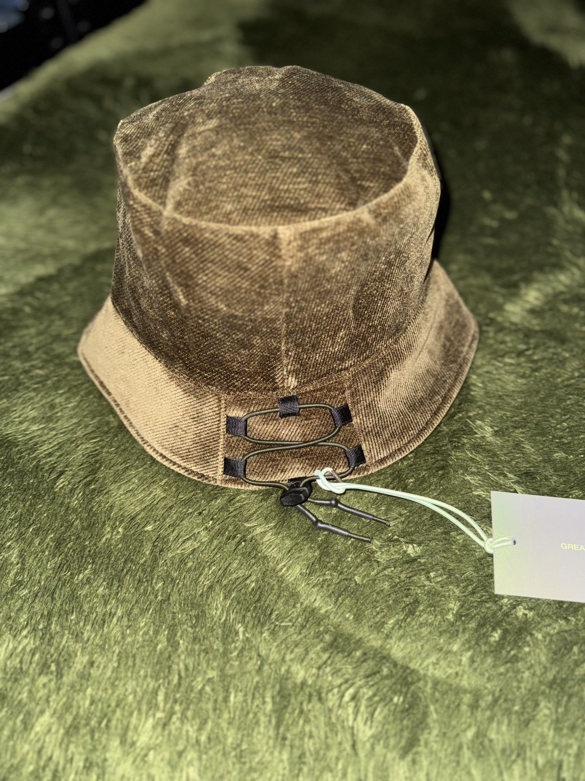 EASTLOGUE [L] Unaffected Textured String Bucket Hat Size ONE SIZE - 4 Thumbnail