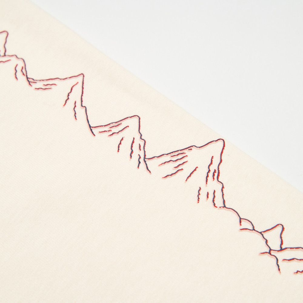 The North Face Urban Exploration MOUNTAIN GRAPHIC LS TEE Size US M / EU 48-50 / 2 - 4 Thumbnail