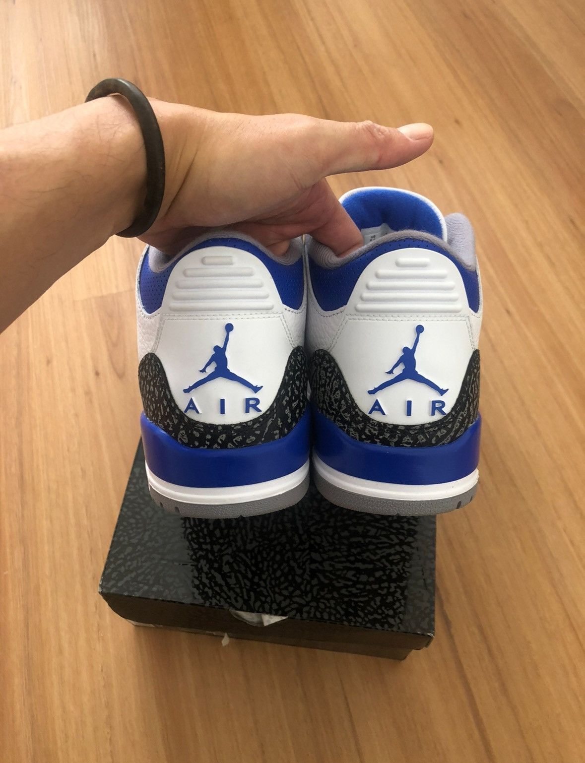 Jordan Brand Air Jordan 3 Retro - Racer Blue Size US 9.5 / EU 42-43 - 4 Thumbnail