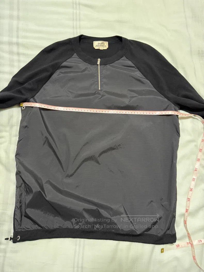 Hermes Hermes Jacket, sweatshirt, raglan sleeves, hem with drawst Size US L / EU 52-54 / 3 - 3 Thumbnail