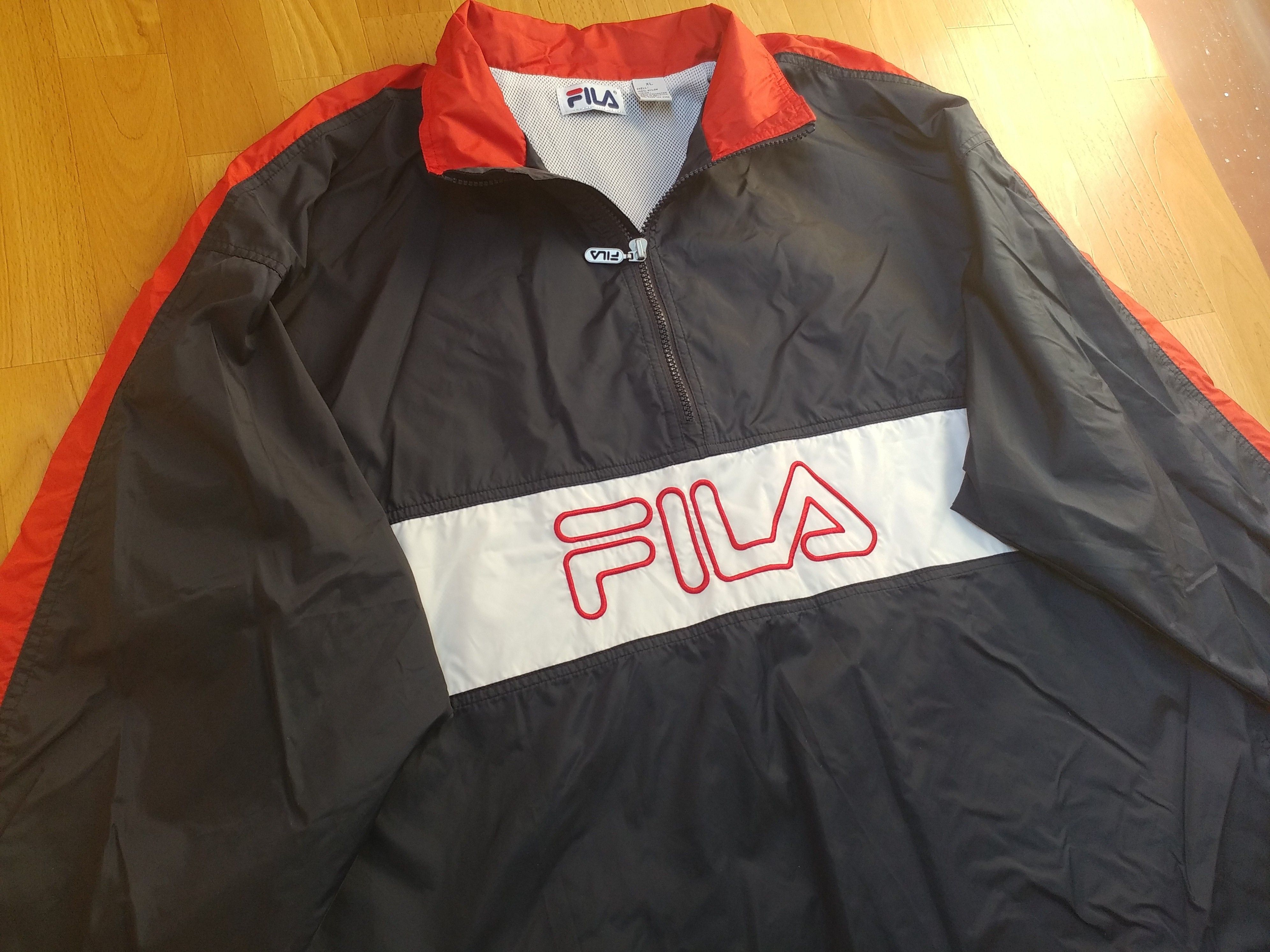 Fila FILA jacket, vintage, 90s hip hop windbreaker skater Y2K XL Size US XL / EU 56 / 4 - 11 Thumbnail