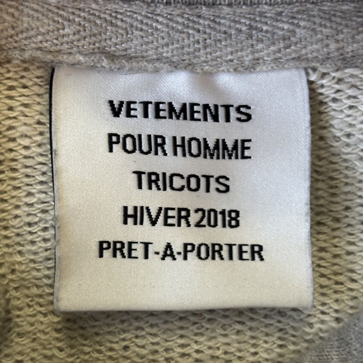 Vetements AW18 Vetements Antwerp Reconstructed/Deconstructed Hoodie XS Size US XS / EU 42 / 0 - 12 Thumbnail