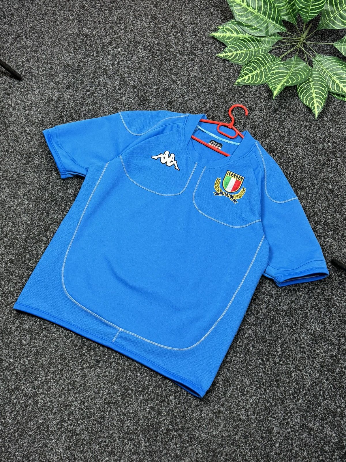 Kappa × Vintage Kappa Rugby Shirts 2004 Italy Vintage Old Jerseys Size US L / EU 52-54 / 3 - 15 Thumbnail